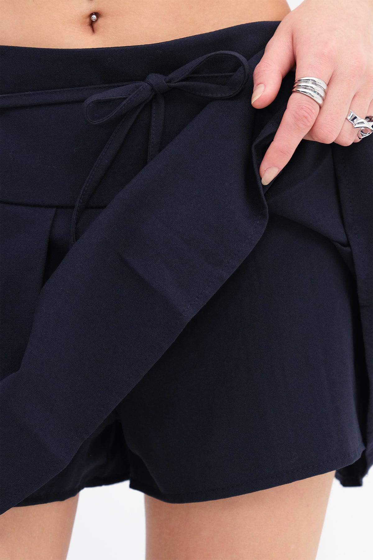 Night-Blue_Pleated-Mini-Skirt-addax