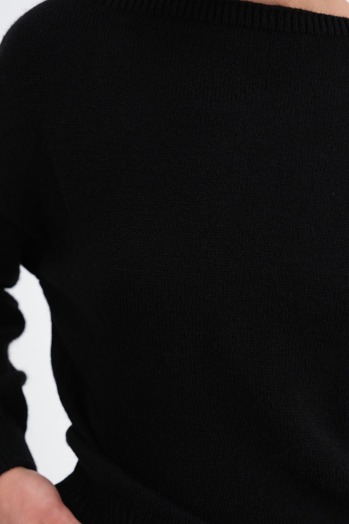 Black_Boat-Neck-Knit-Sweater-addax