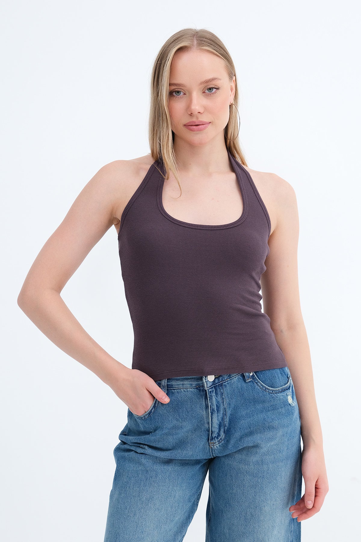 Soft-Brown_Halter-Neck-Tank-Top-addax