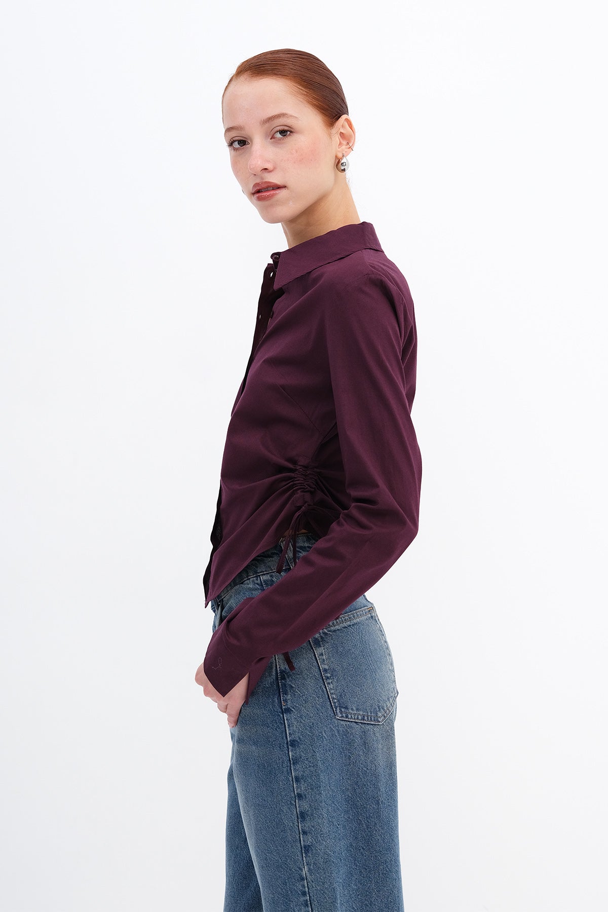 Gardenia_Ruched-Side-Shirt-addax