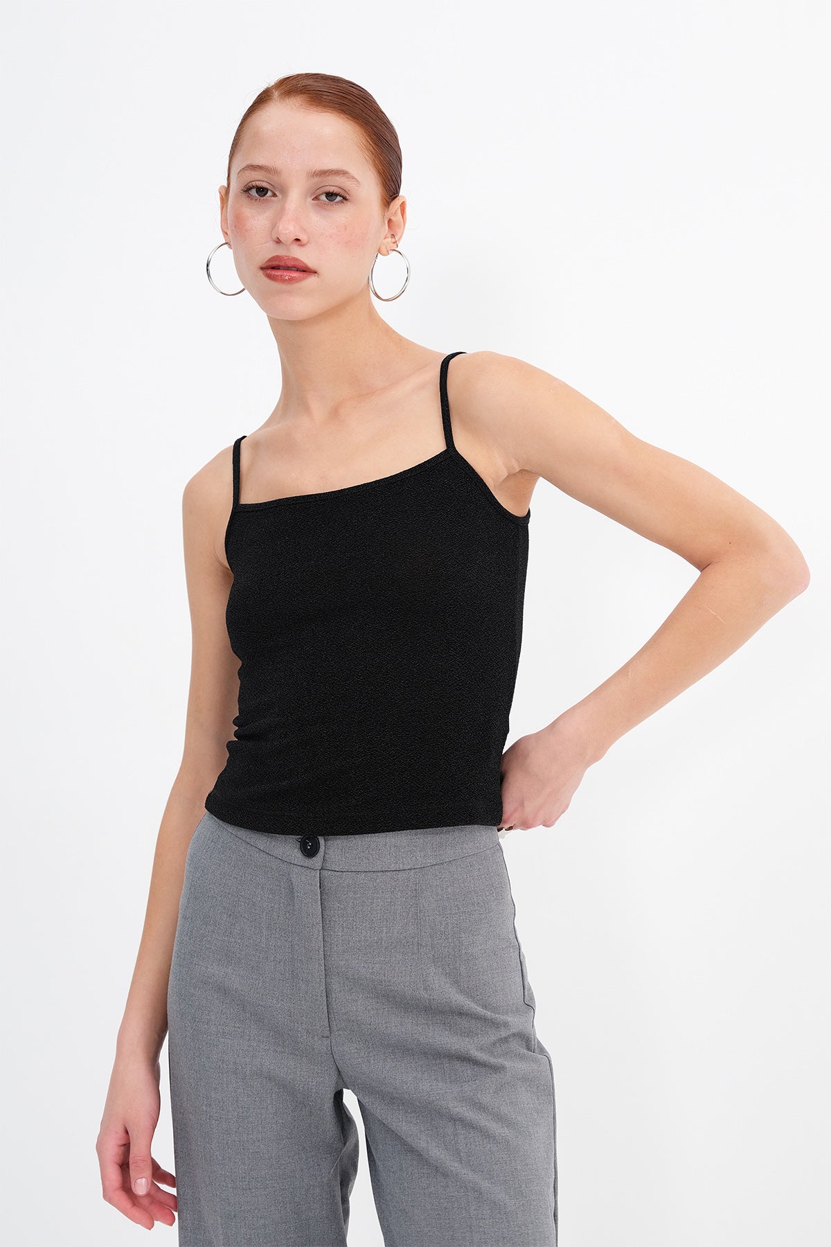 Silvery-Black_Shimmer-Thread-Tank-Top-addax