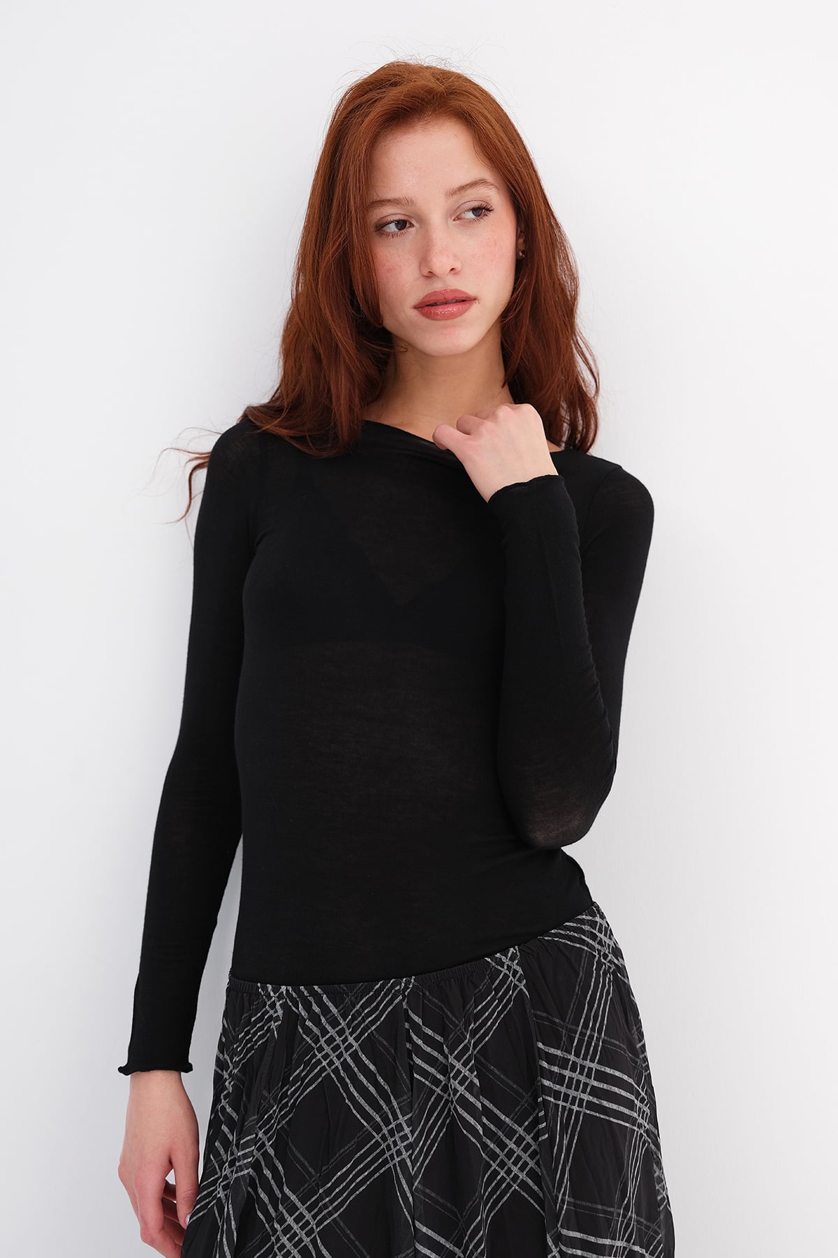 Black_Basic-Modal-Blouse-addax