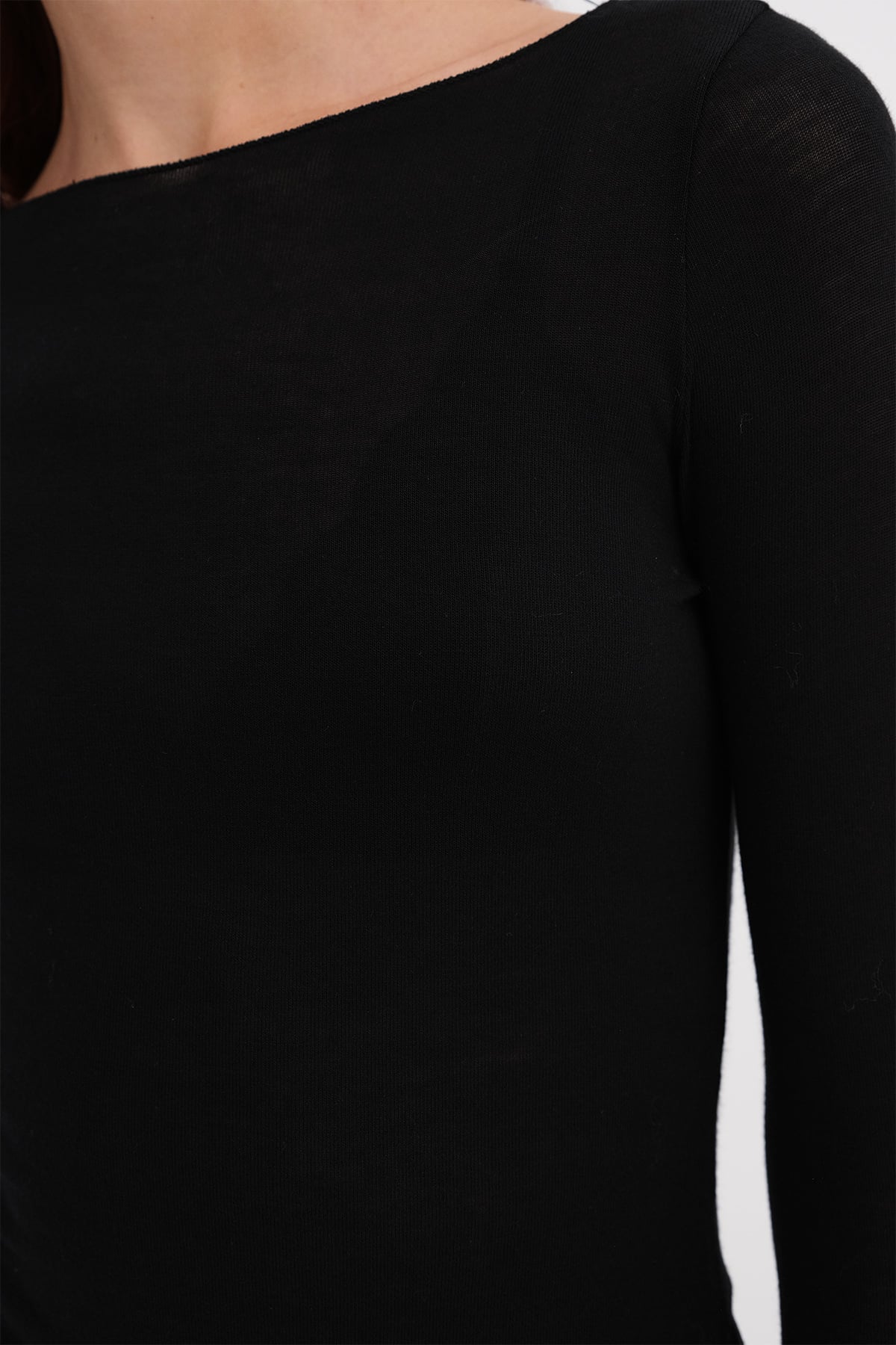 Black_Basic-Modal-Blouse-addax