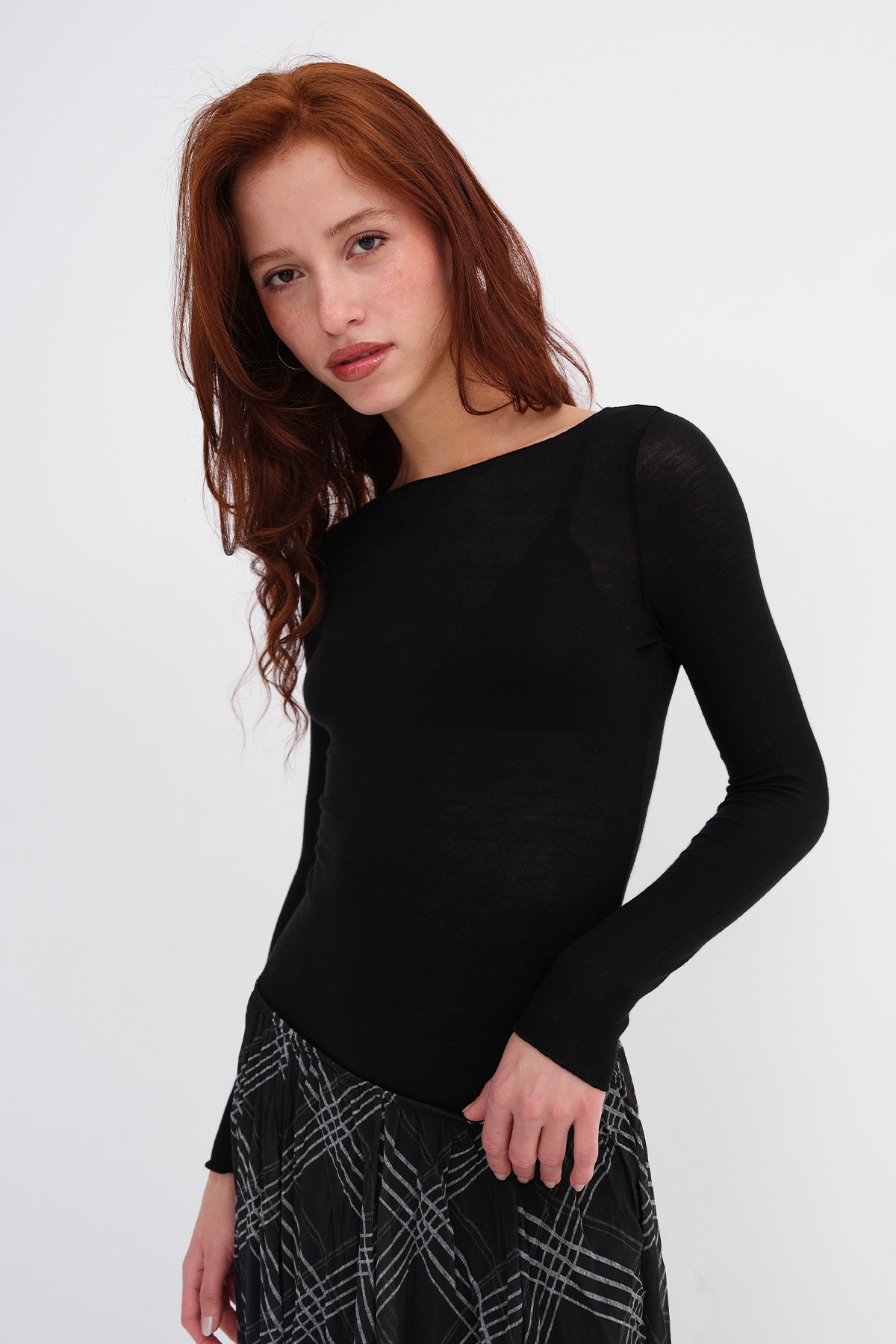 Black_Basic-Modal-Blouse-addax