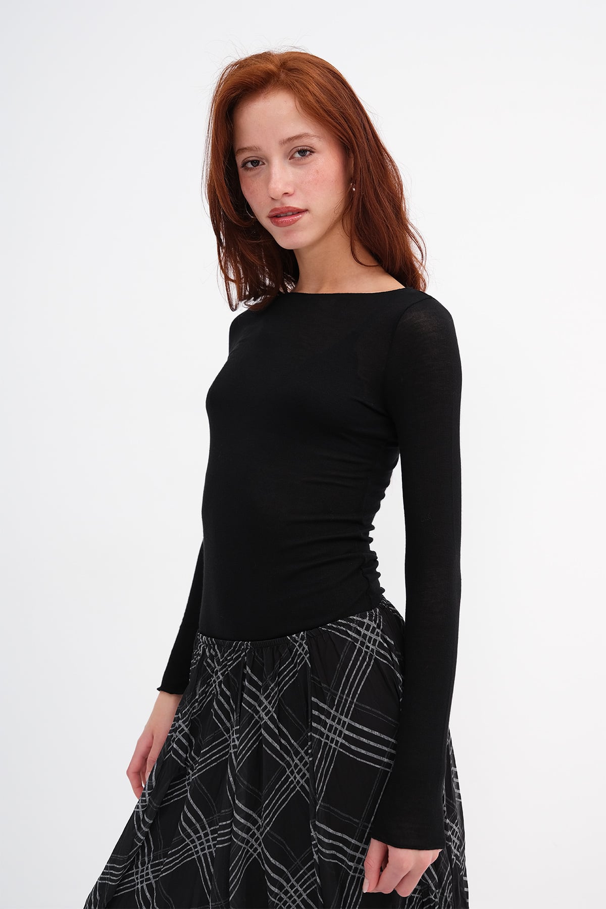 Black_Basic-Modal-Blouse-addax