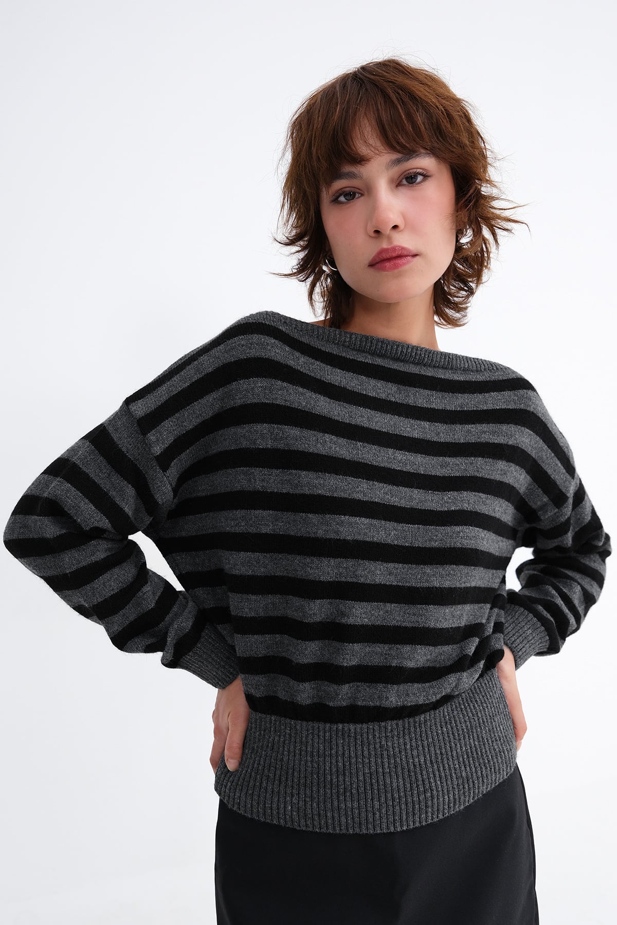 Charcoal---Black_Boat-Neck-Striped-Knit-Sweater-addax
