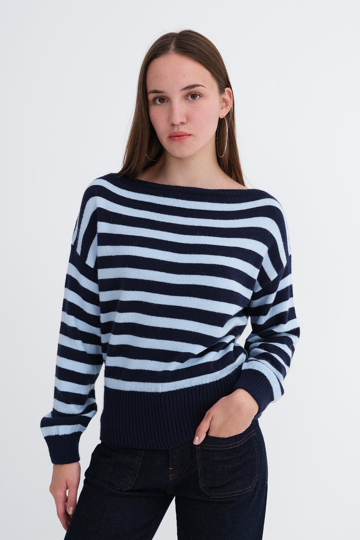 B.Blue-Night-Blue_Boat-Neck-Striped-Knit-Sweater-addax