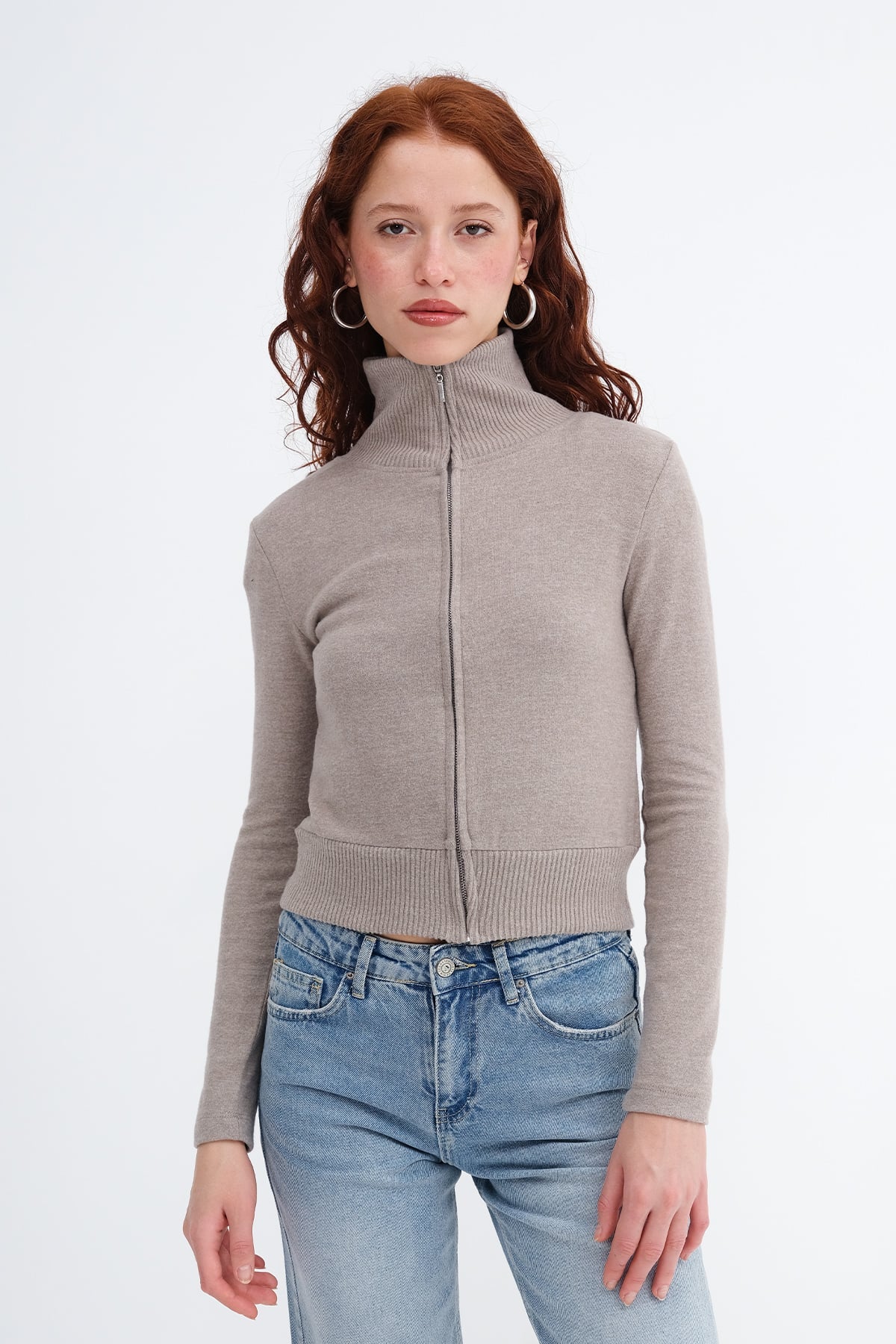 Mink_Zip-Up-Stand-Collar-Cardigan-addax