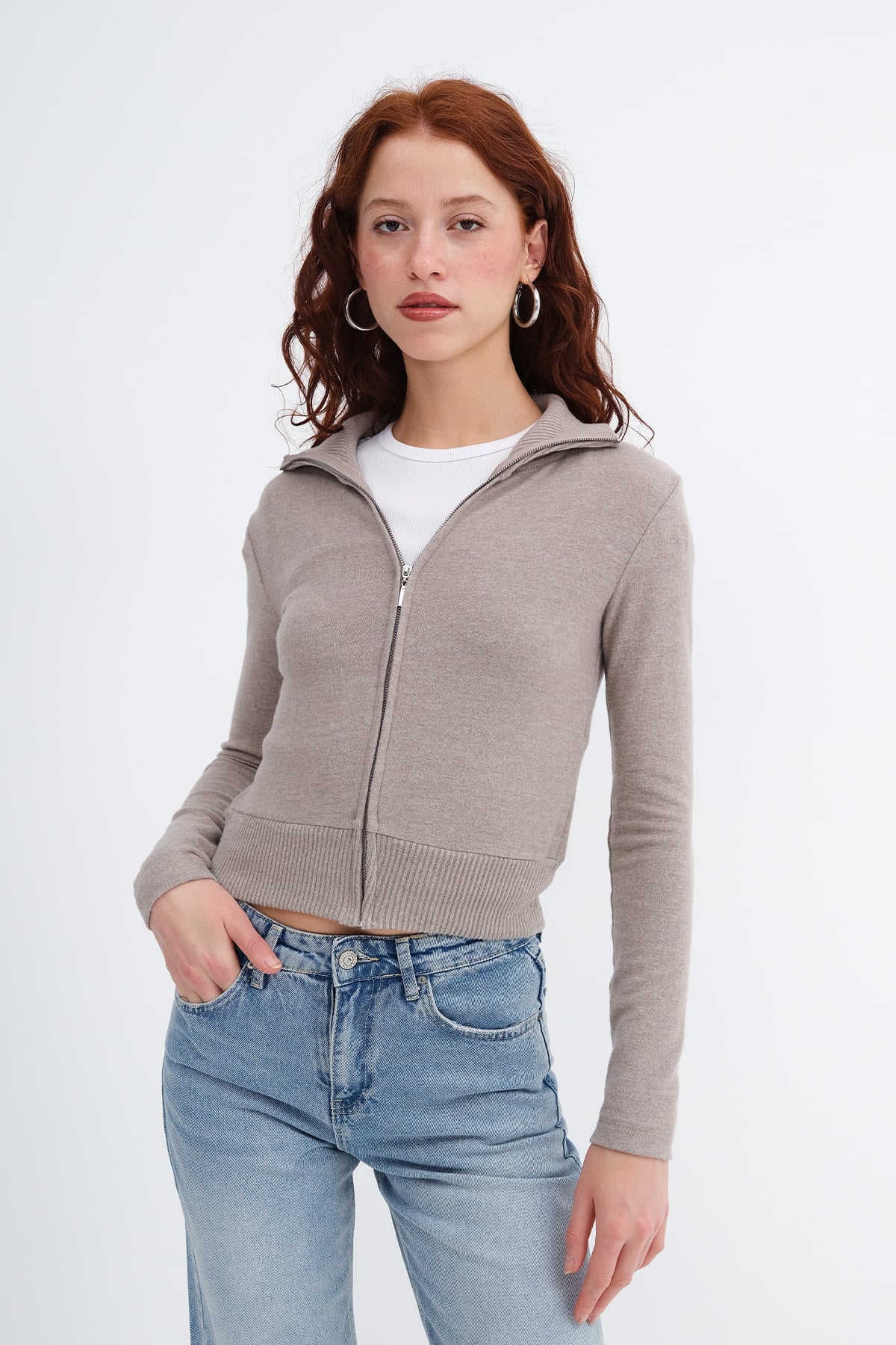 Mink_Zip-Up-Stand-Collar-Cardigan-addax