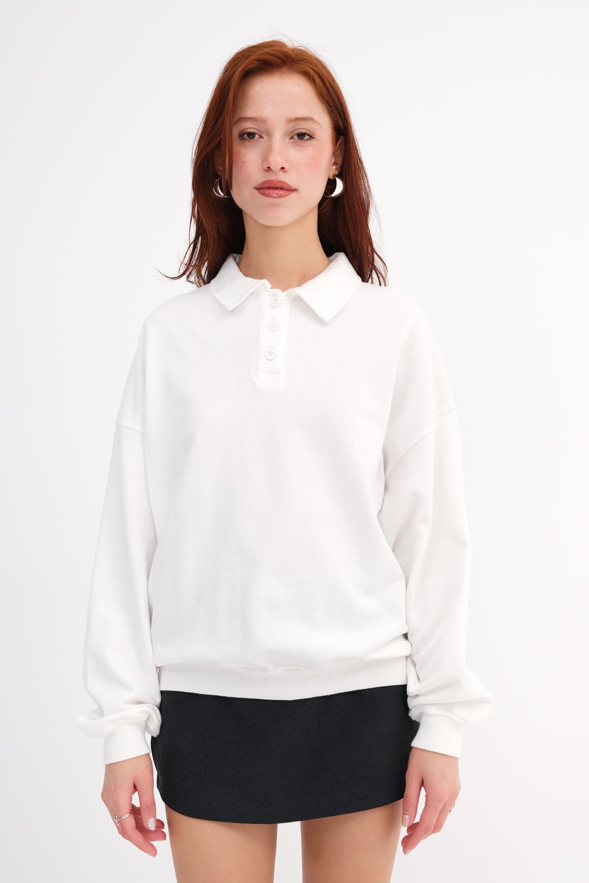 Ecru_Polo-Neck-Long-Sleeve-T-shirt-addax