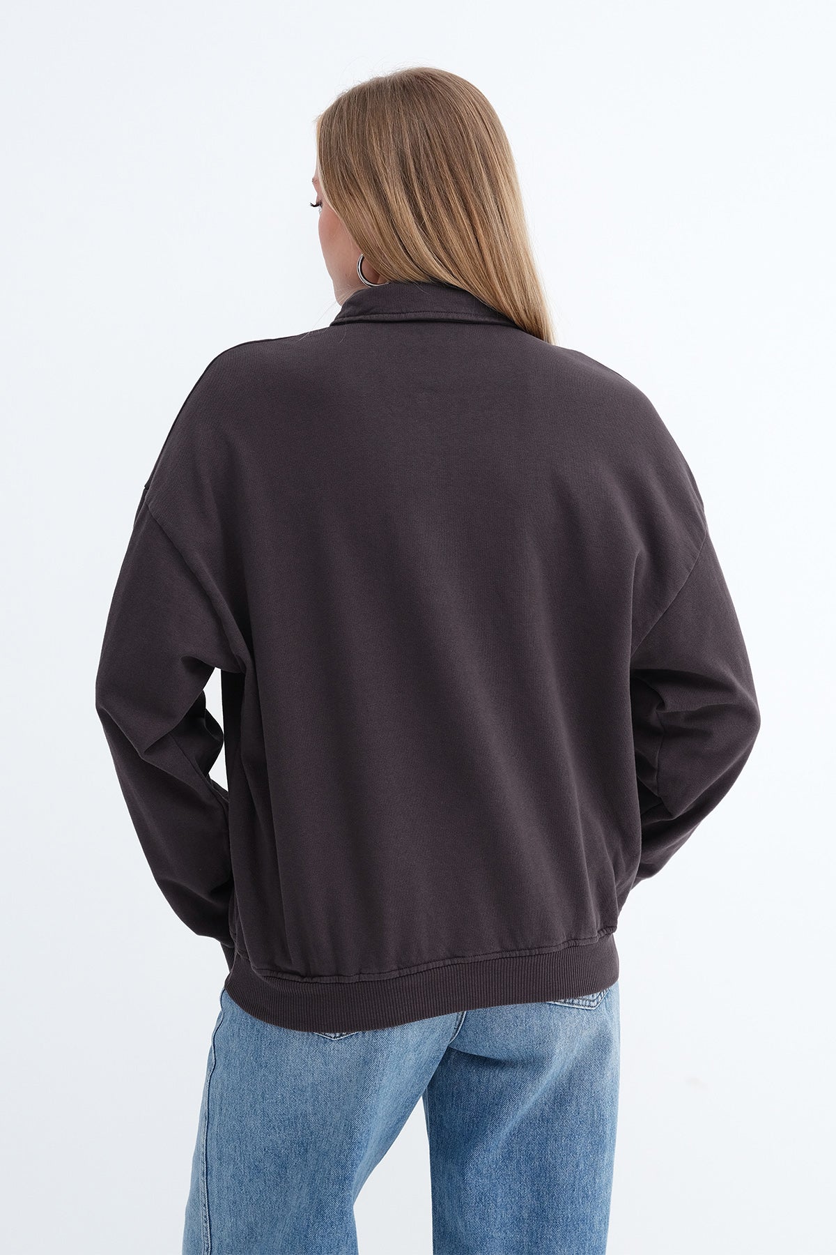 Soft-Brown_Polo-Neck-Long-Sleeve-T-shirt-addax
