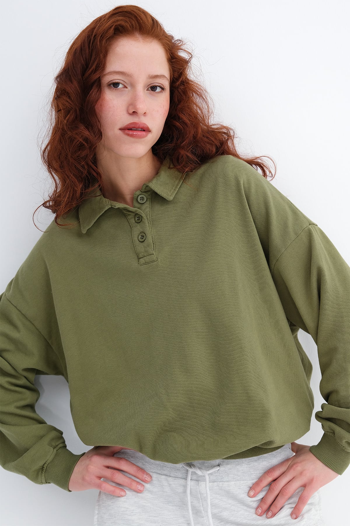 Matcha_Polo-Neck-Long-Sleeve-T-shirt-addax