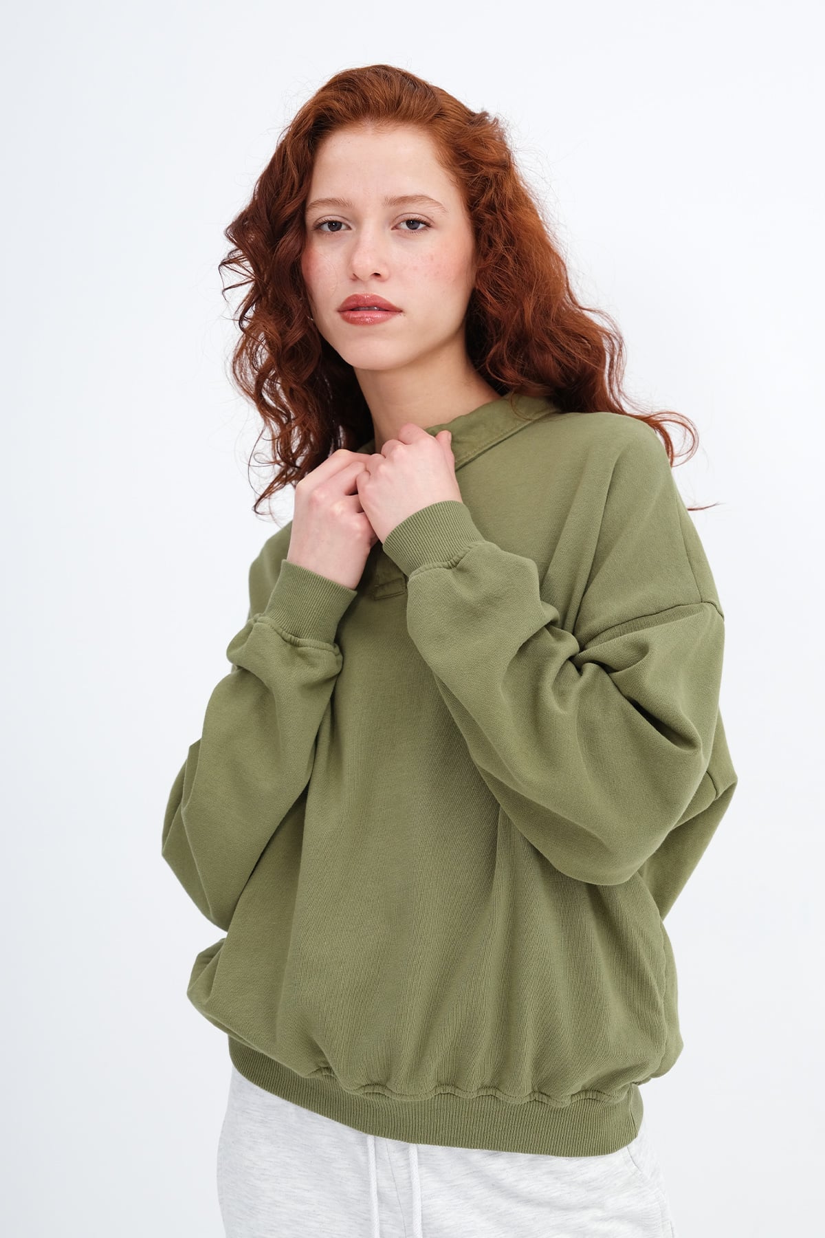 Matcha_Polo-Neck-Long-Sleeve-T-shirt-addax