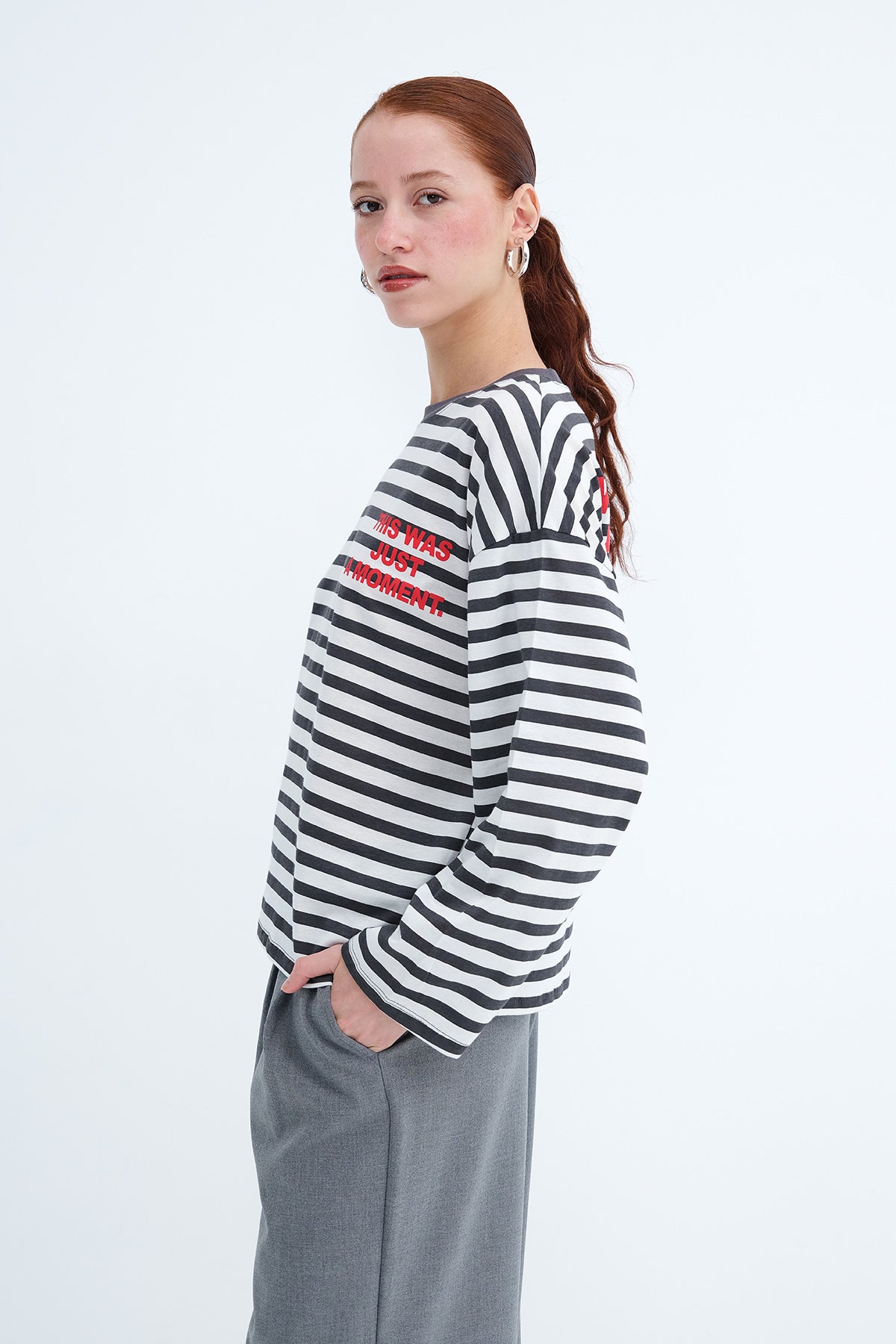 Ecru-Charcoal_Striped-Long-Sleeve-T-shirt-addax