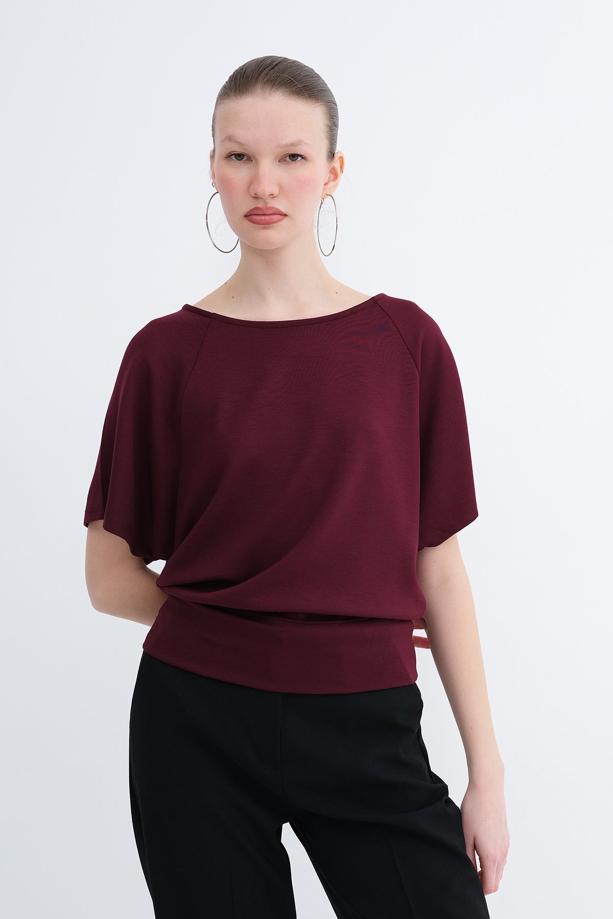 Burgundy_Boat-Neck-Basic-T-Shirt-addax