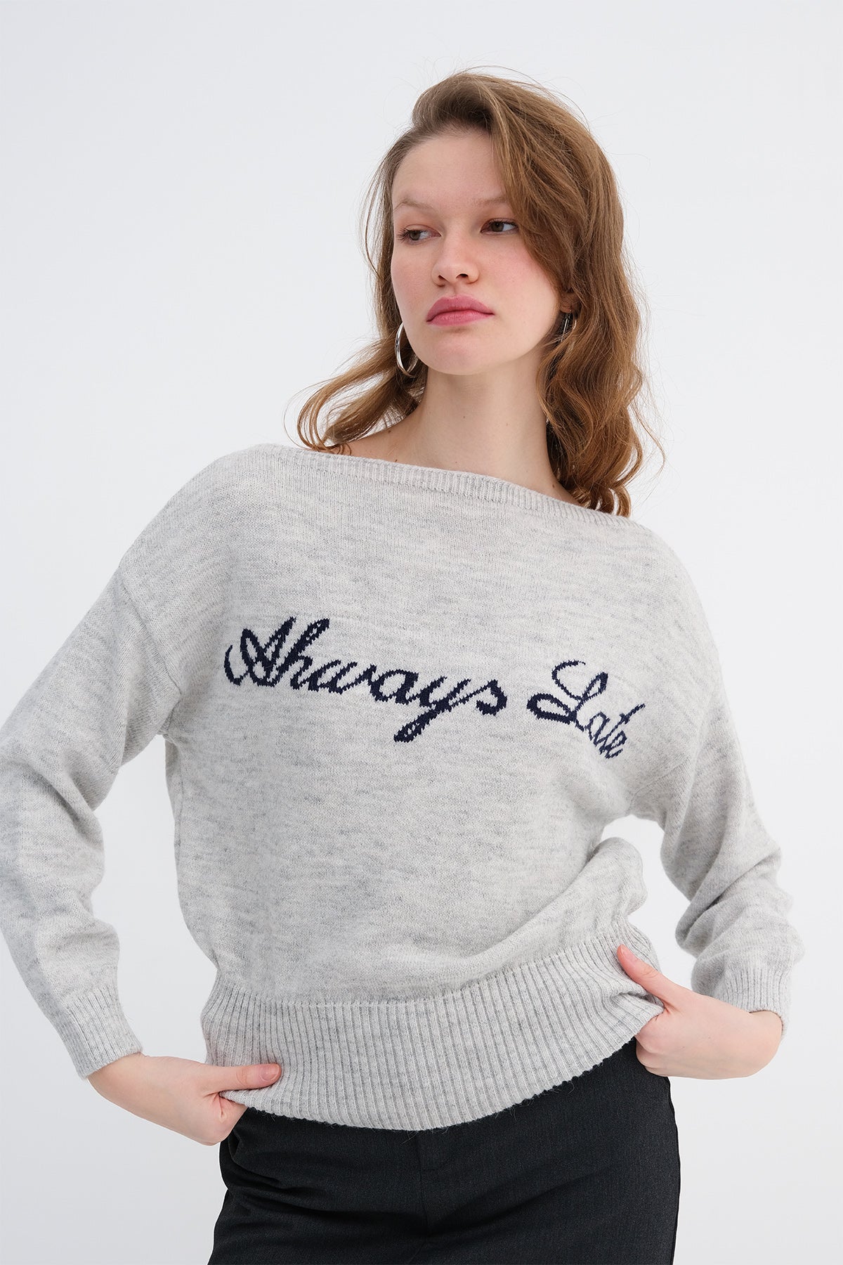 Snow-Melange_Printed-Knit-Sweater-addax