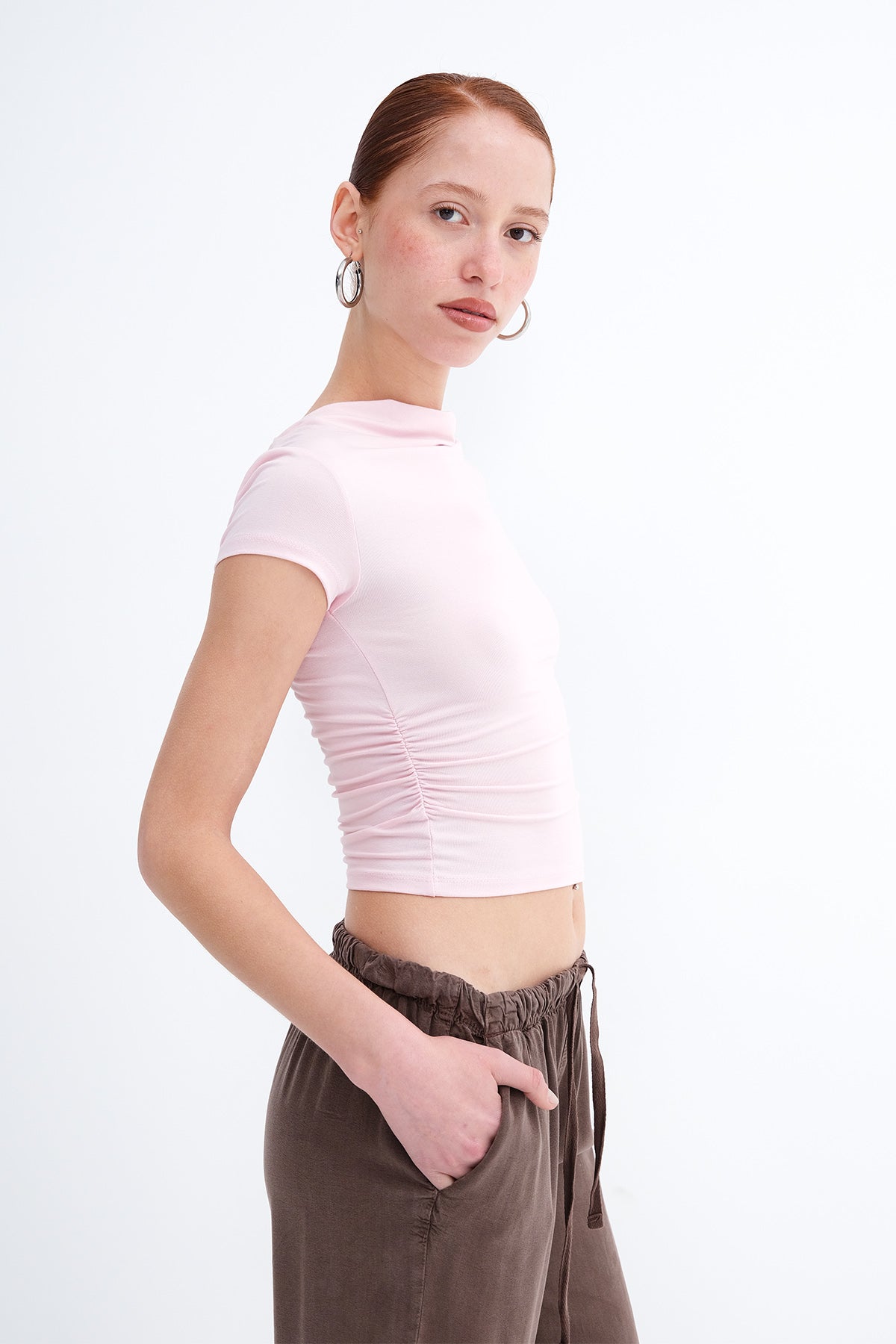 Lotus_Boat-Neck-Ruched-Side-T-shirt-addax