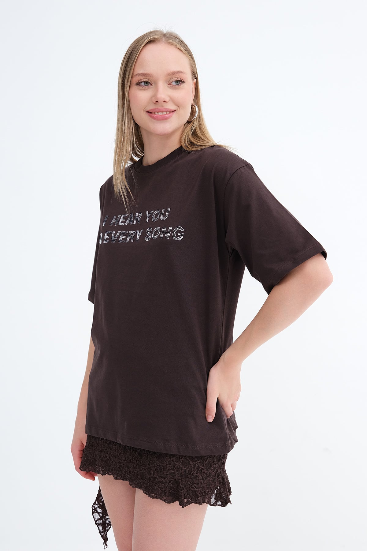 Bitter-Coffee_Crew-Neck-Stone-Embellished-T-shirt-addax