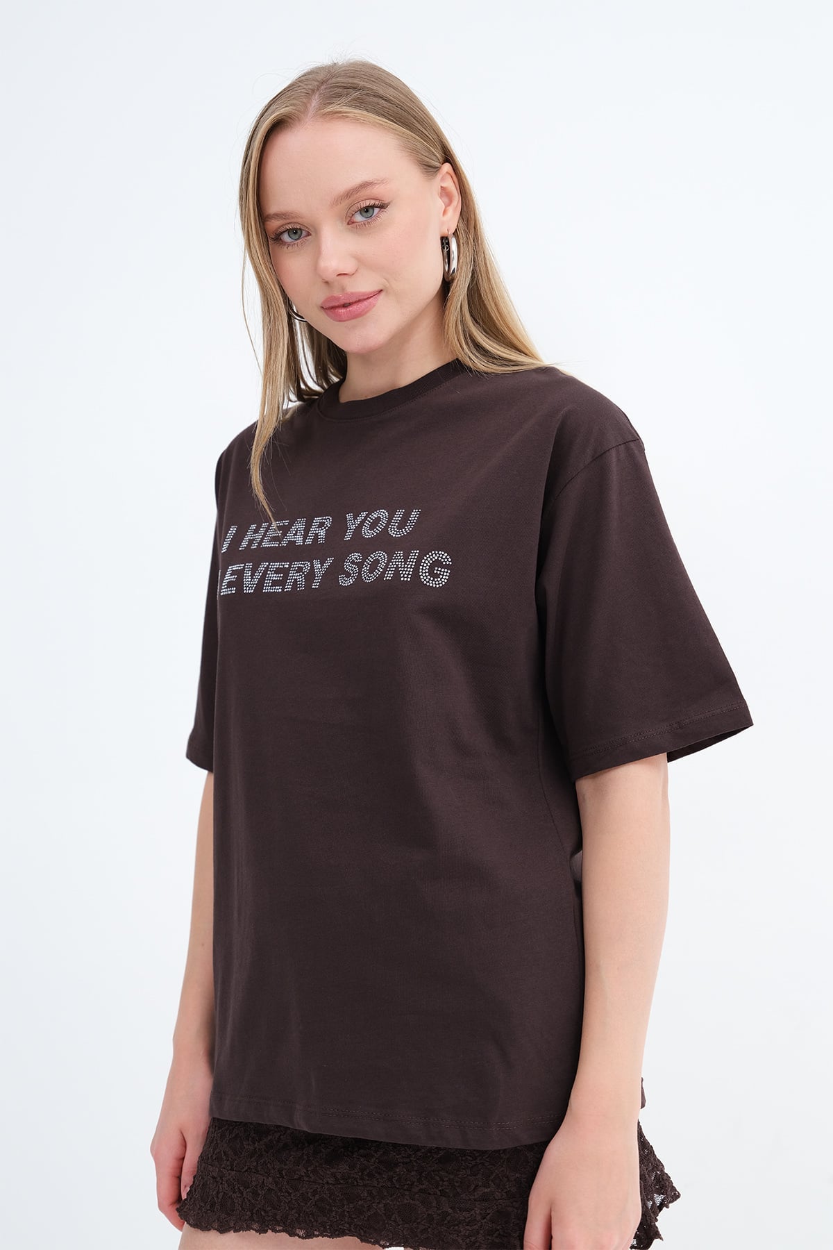 Bitter-Coffee_Crew-Neck-Stone-Embellished-T-shirt-addax