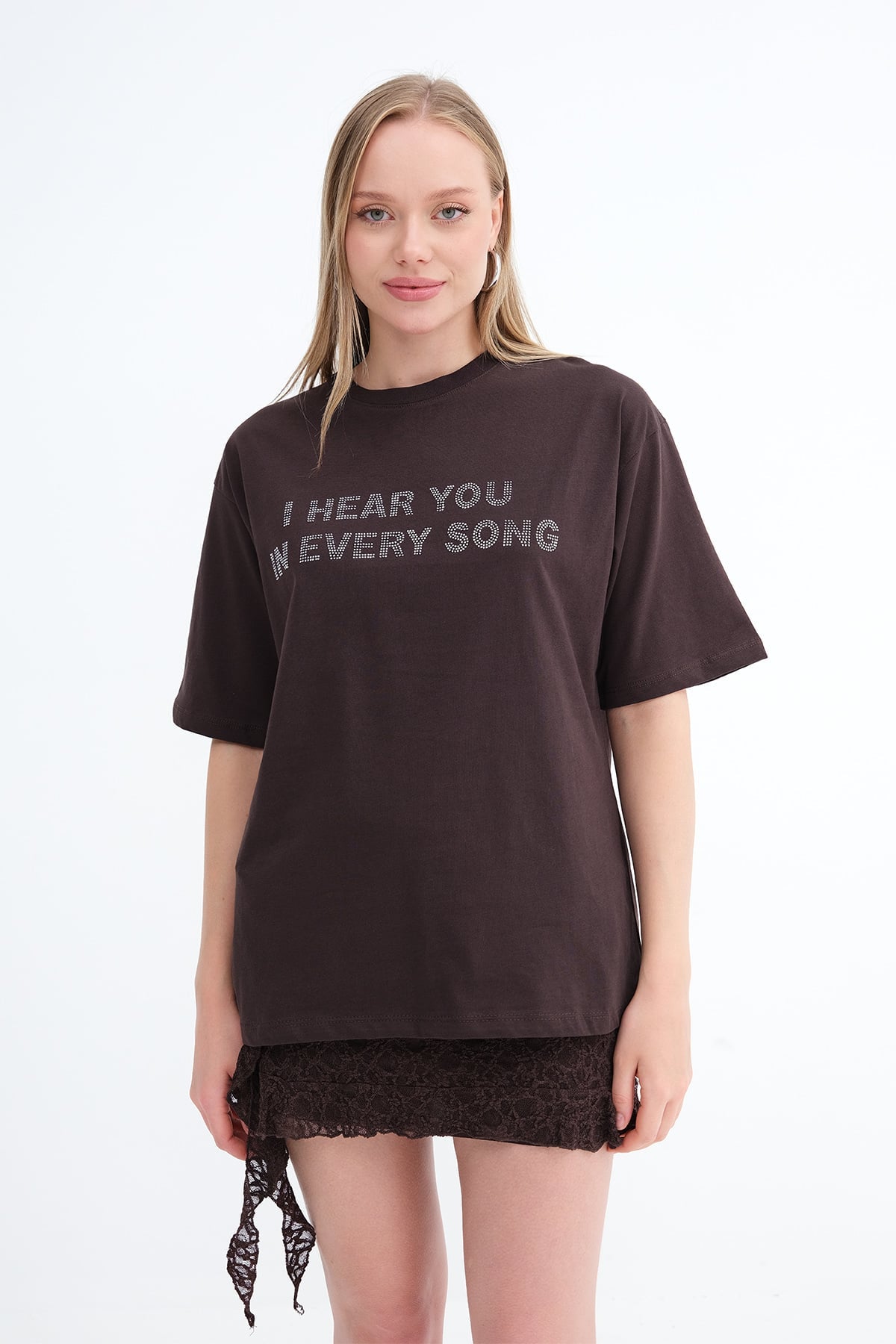 Bitter-Coffee_Crew-Neck-Stone-Embellished-T-shirt-addax