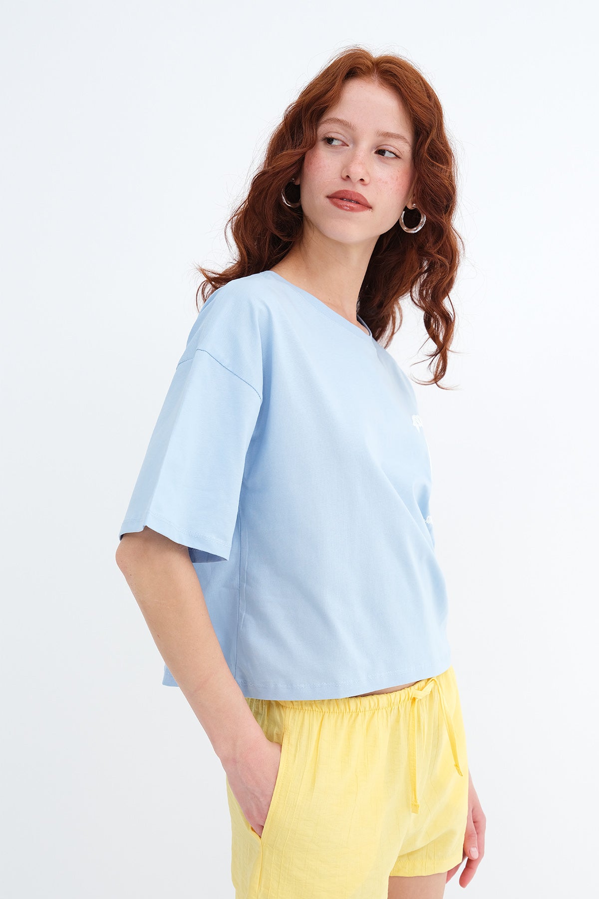 Baby-Blue_Crew-Neck-Printed-T-shirt-addax