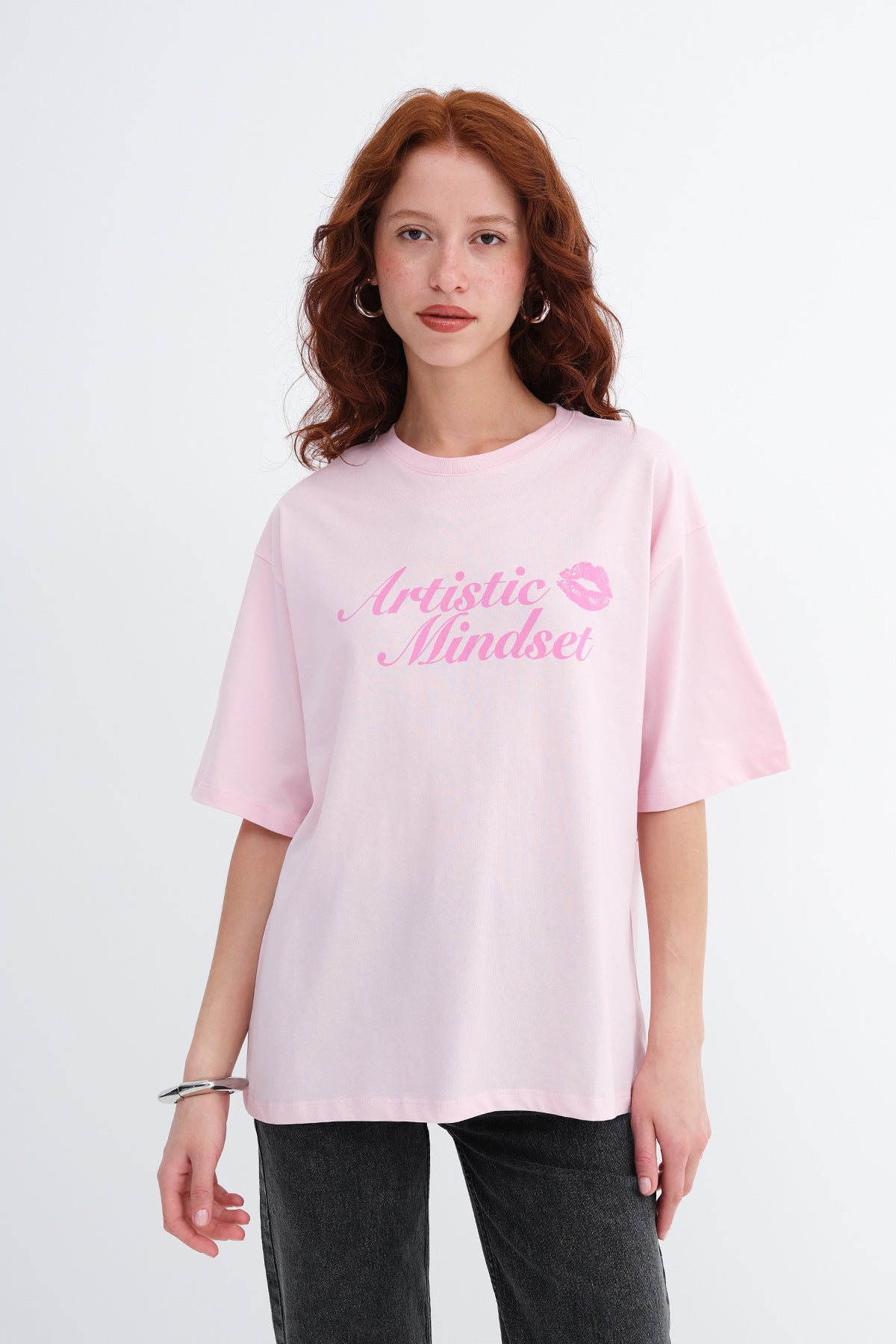 Crew Neck Printed T-shirt