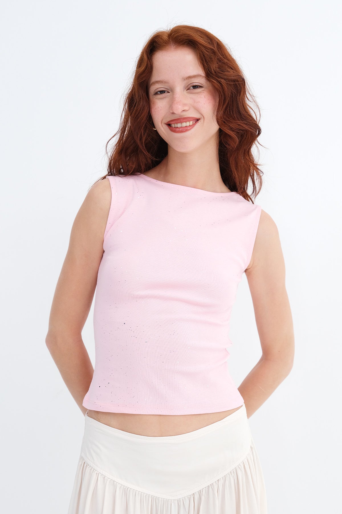 Pink_Sleeveless-Shimmery-Tank-Top-addax