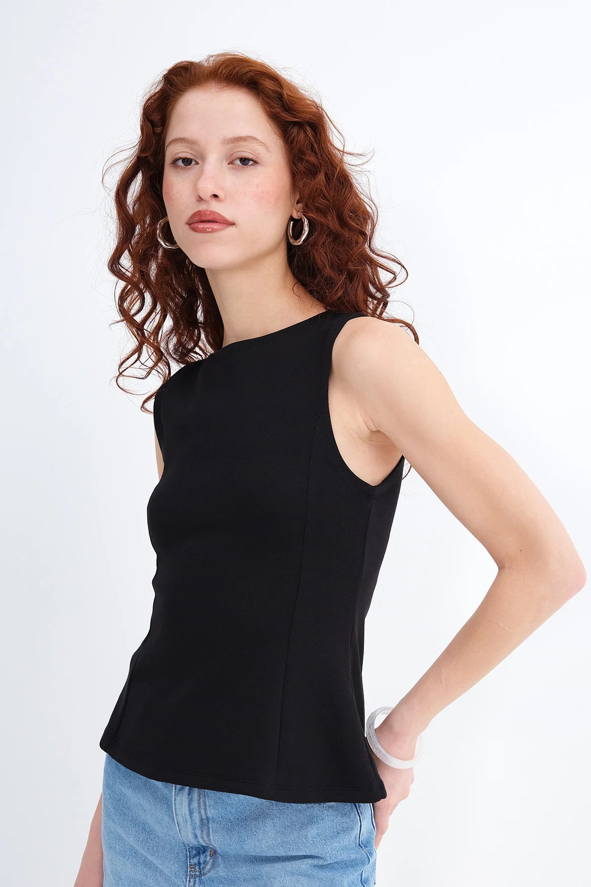 Black_Crew-Neck-Peplum-Blouse-addax