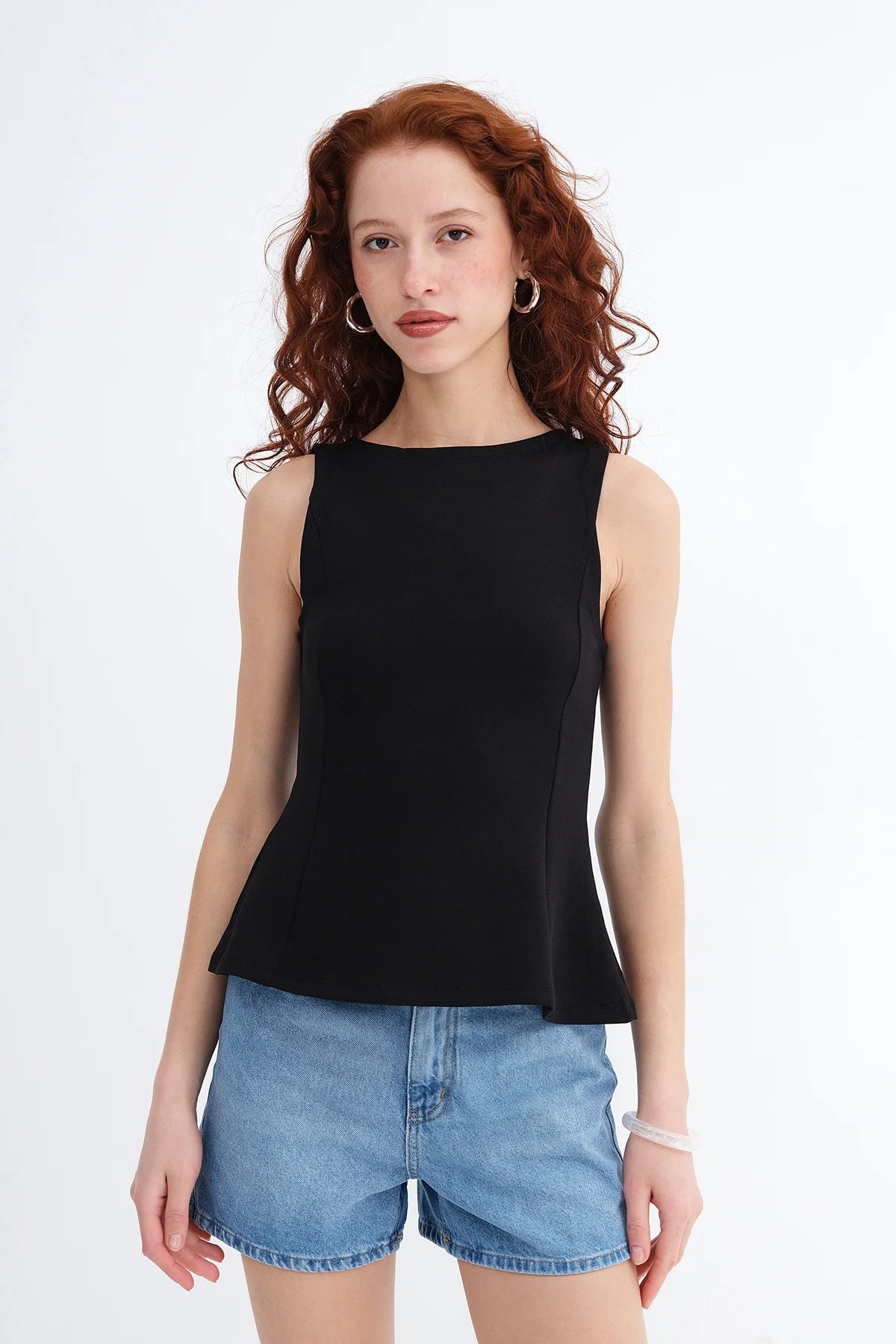 Black_Crew-Neck-Peplum-Blouse-addax