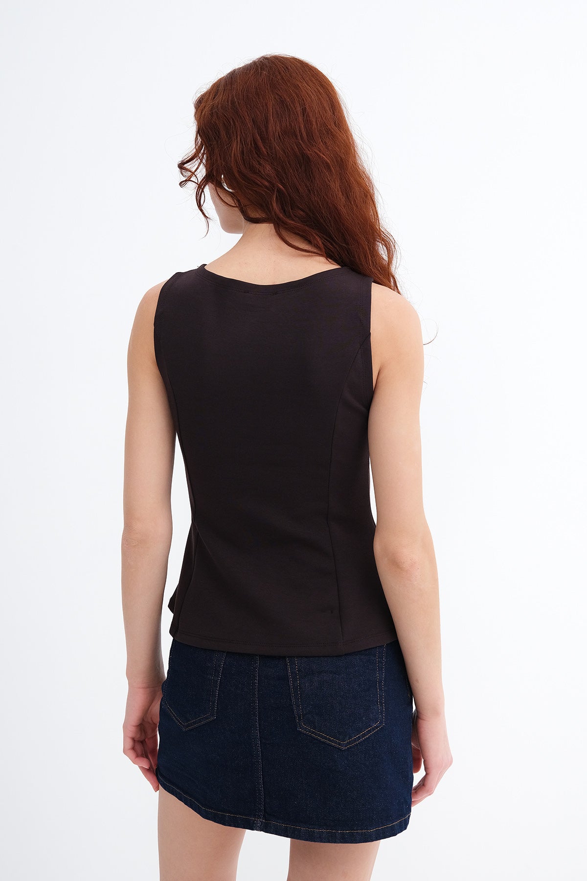 Bitter-Coffee_Crew-Neck-Peplum-Blouse-addax