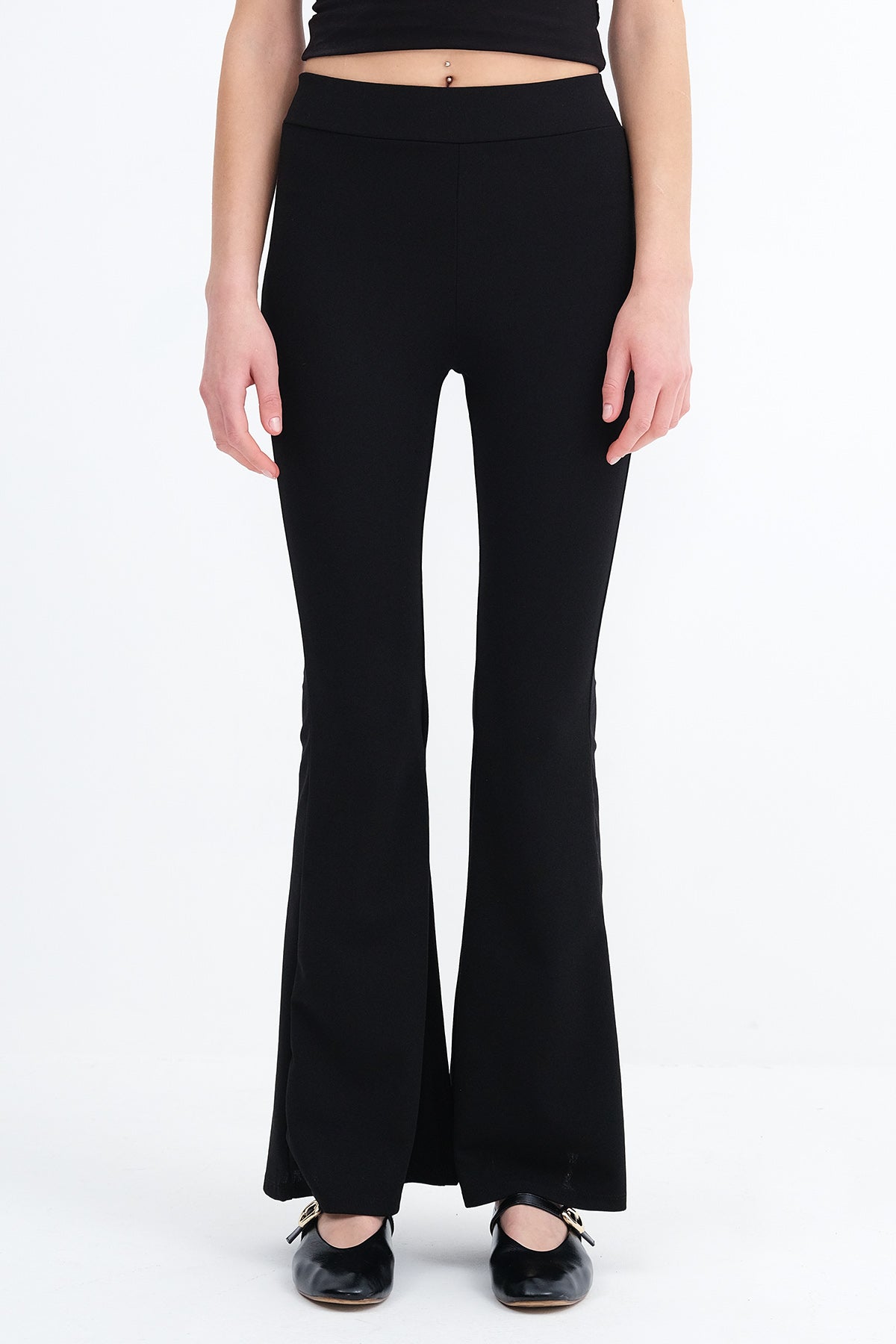 Black_Flared-Leg-Pants-addax
