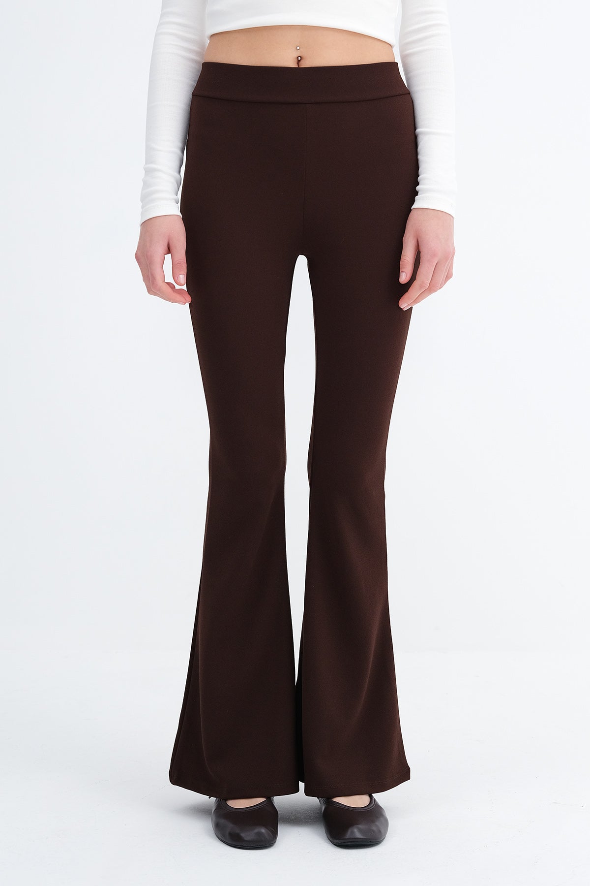 Brown_Flared-Leg-Pants-addax