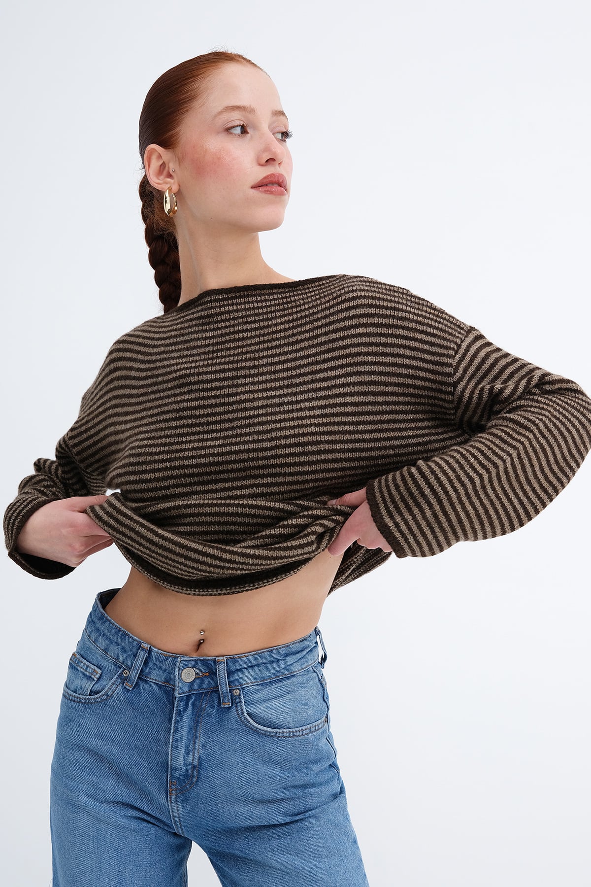 Brown---Mink_Star-Knit-Sweater-addax
