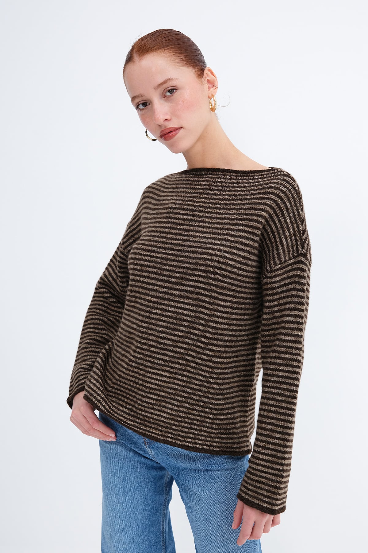 Brown---Mink_Star-Knit-Sweater-addax