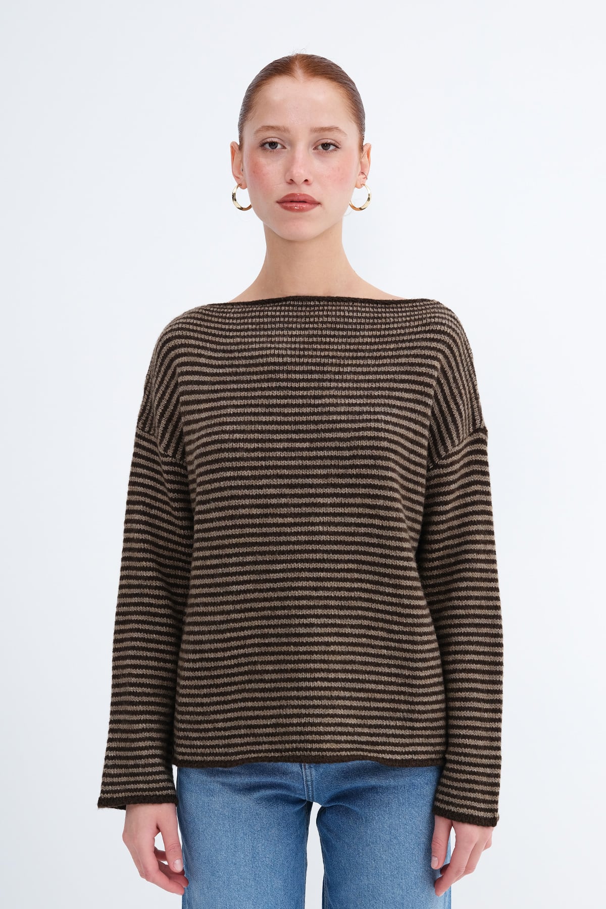 Brown---Mink_Star-Knit-Sweater-addax