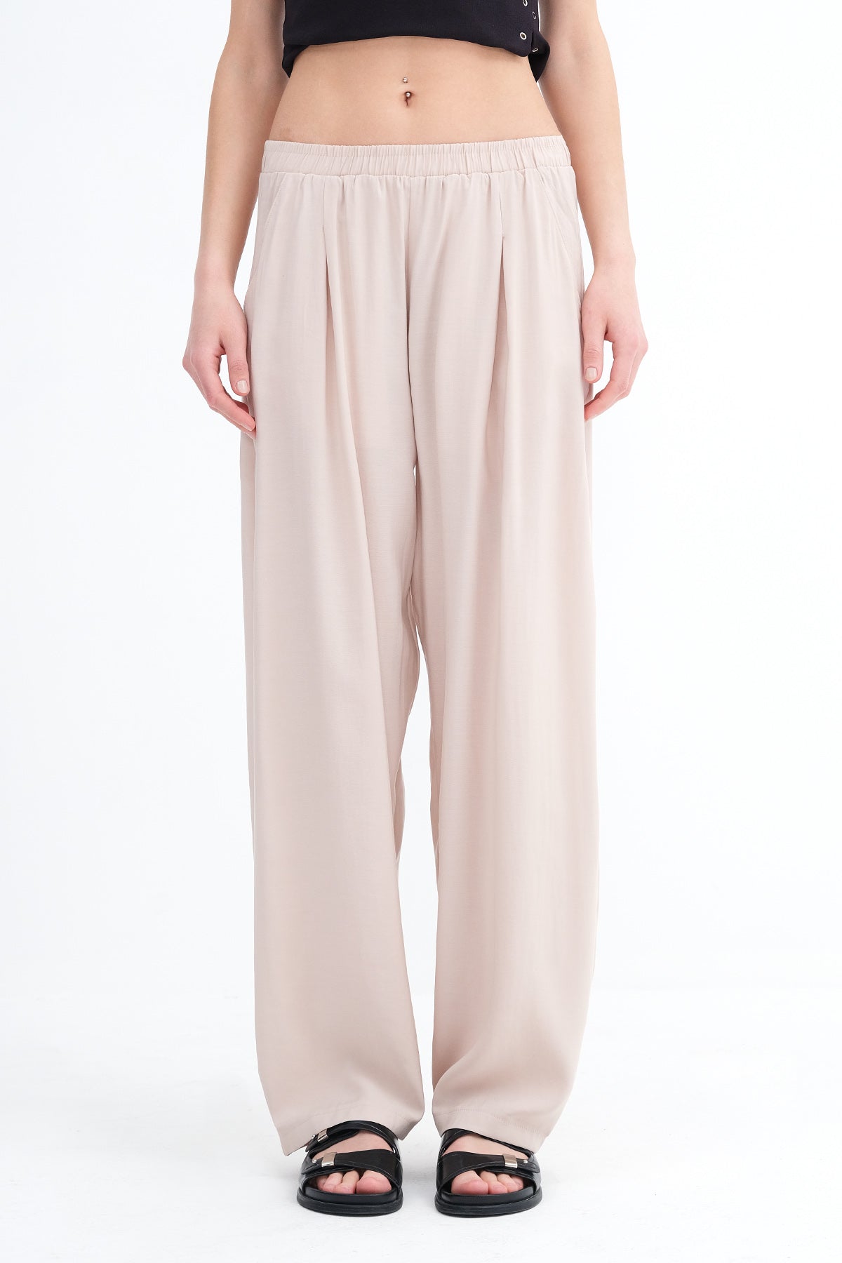 Stone_Elastic-Waist-Modal-Pants-addax