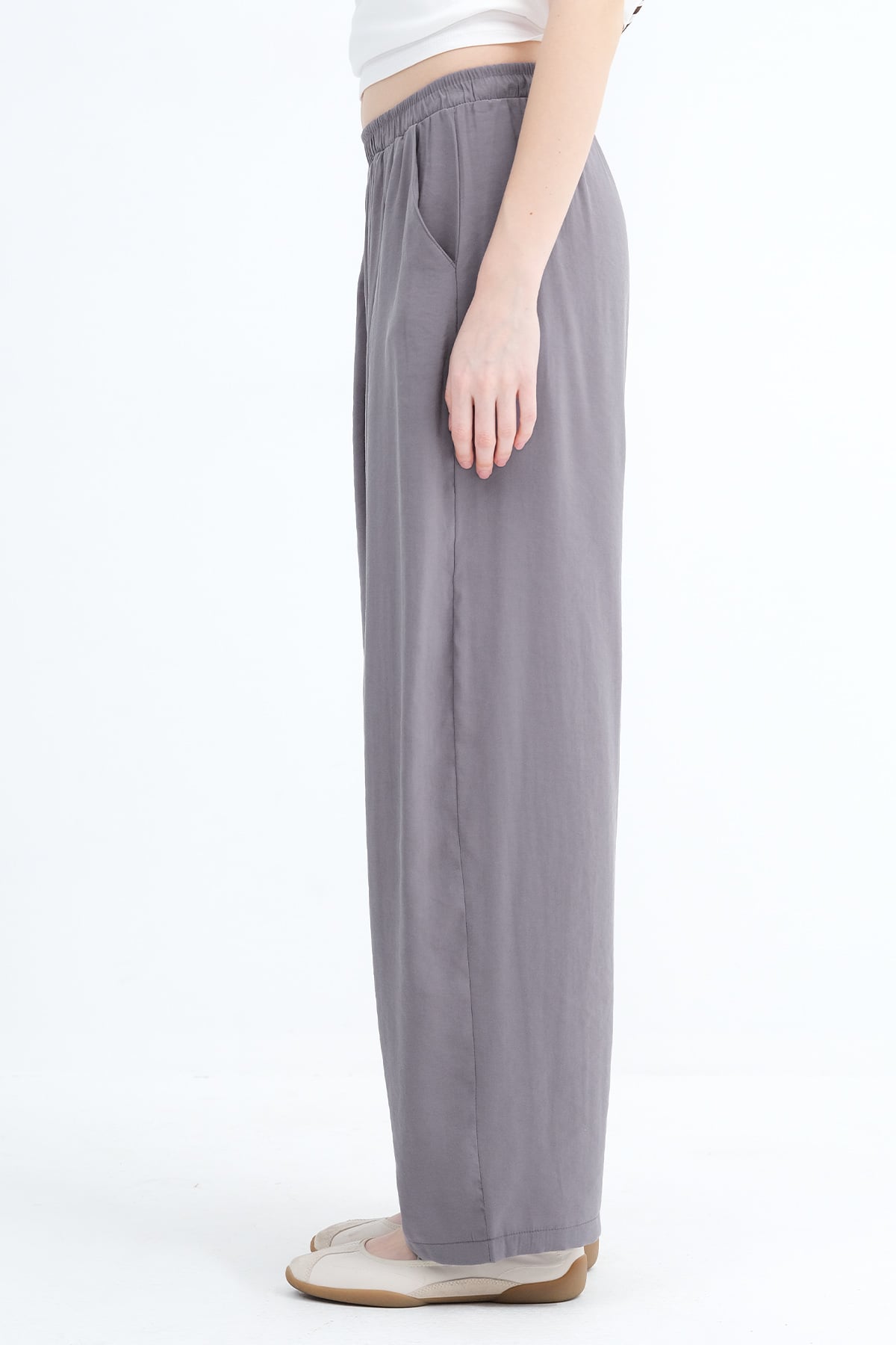 Charcoal_Elastic-Waist-Modal-Pants-addax