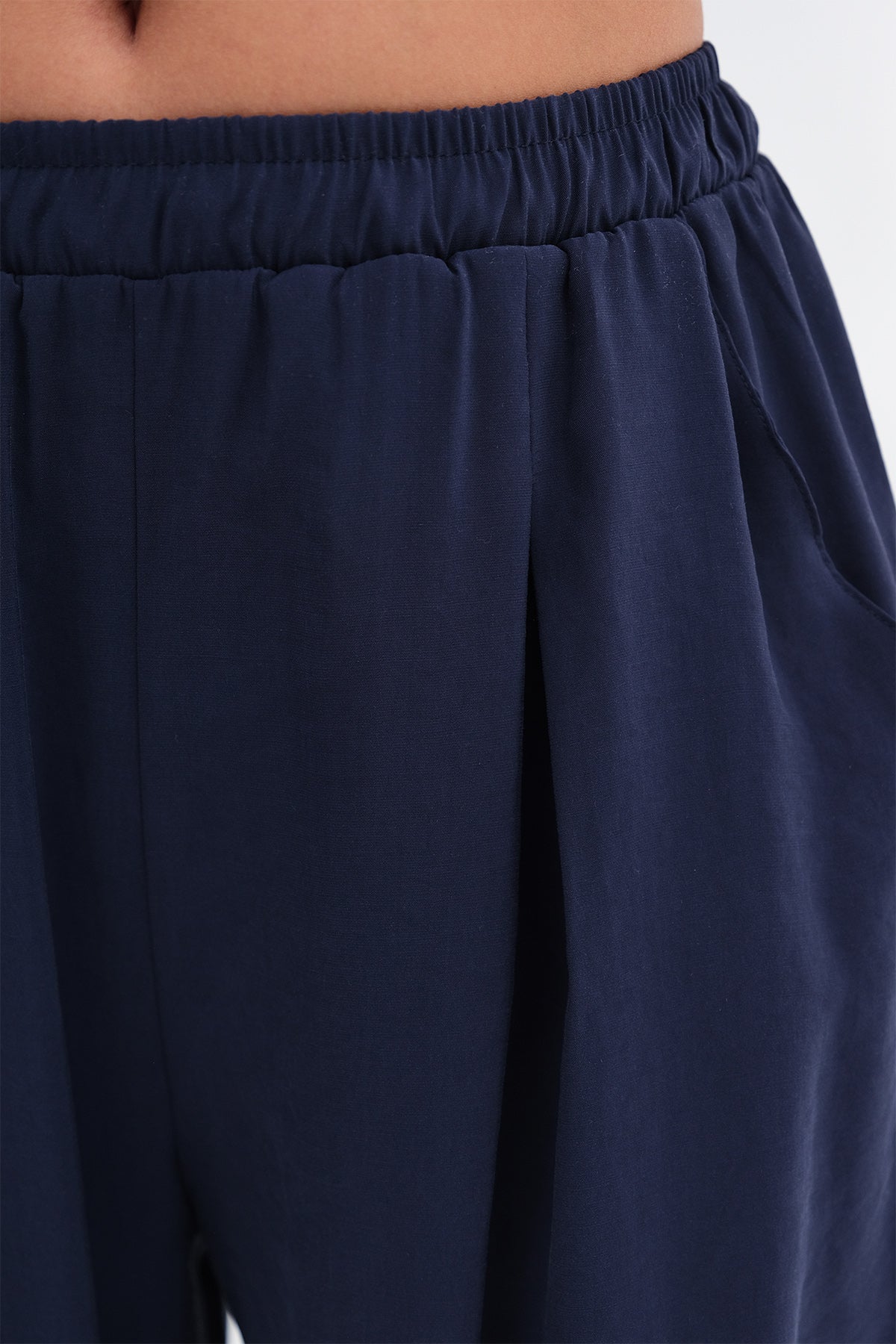 Night-Blue_Elastic-Waist-Modal-Pants-addax