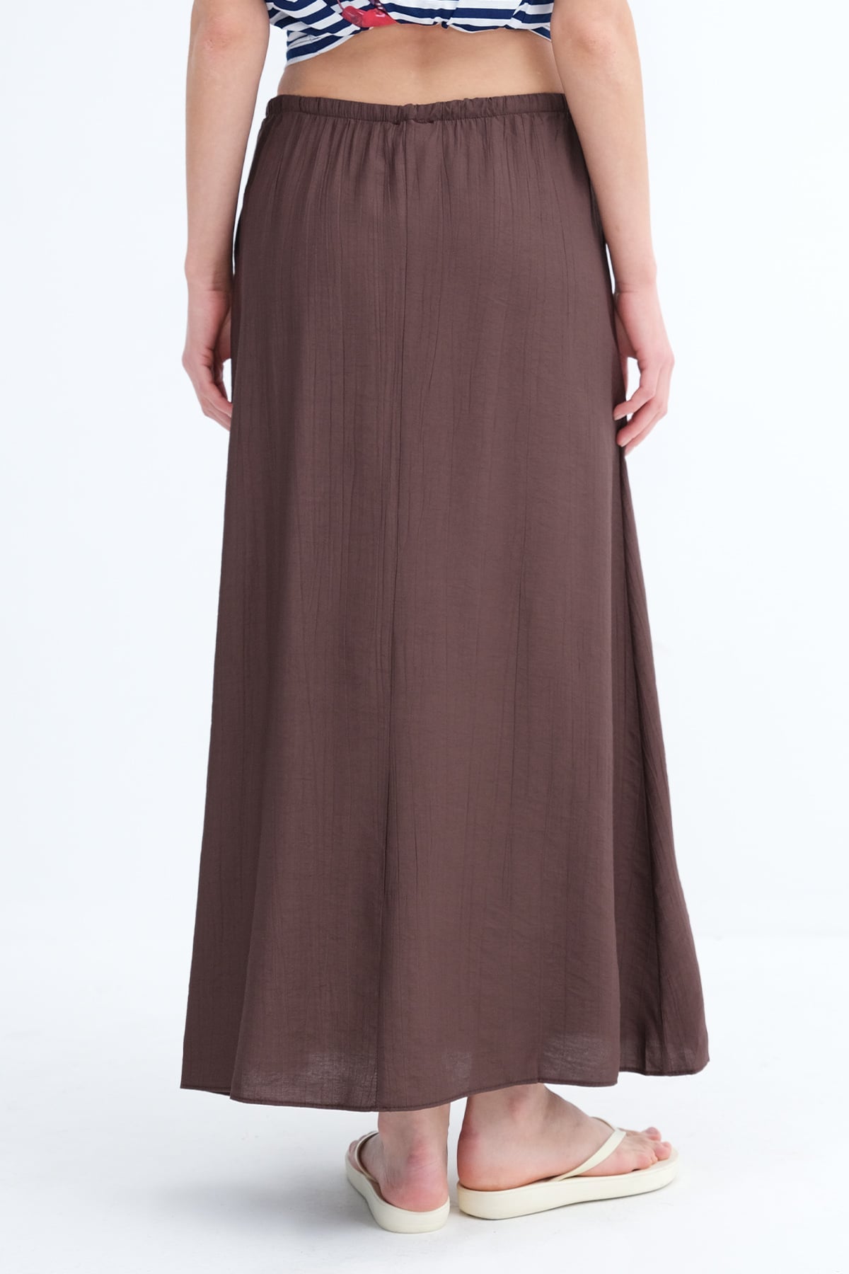 Bitter-Coffee_Elastic-Waist-Long-Skirt-addax