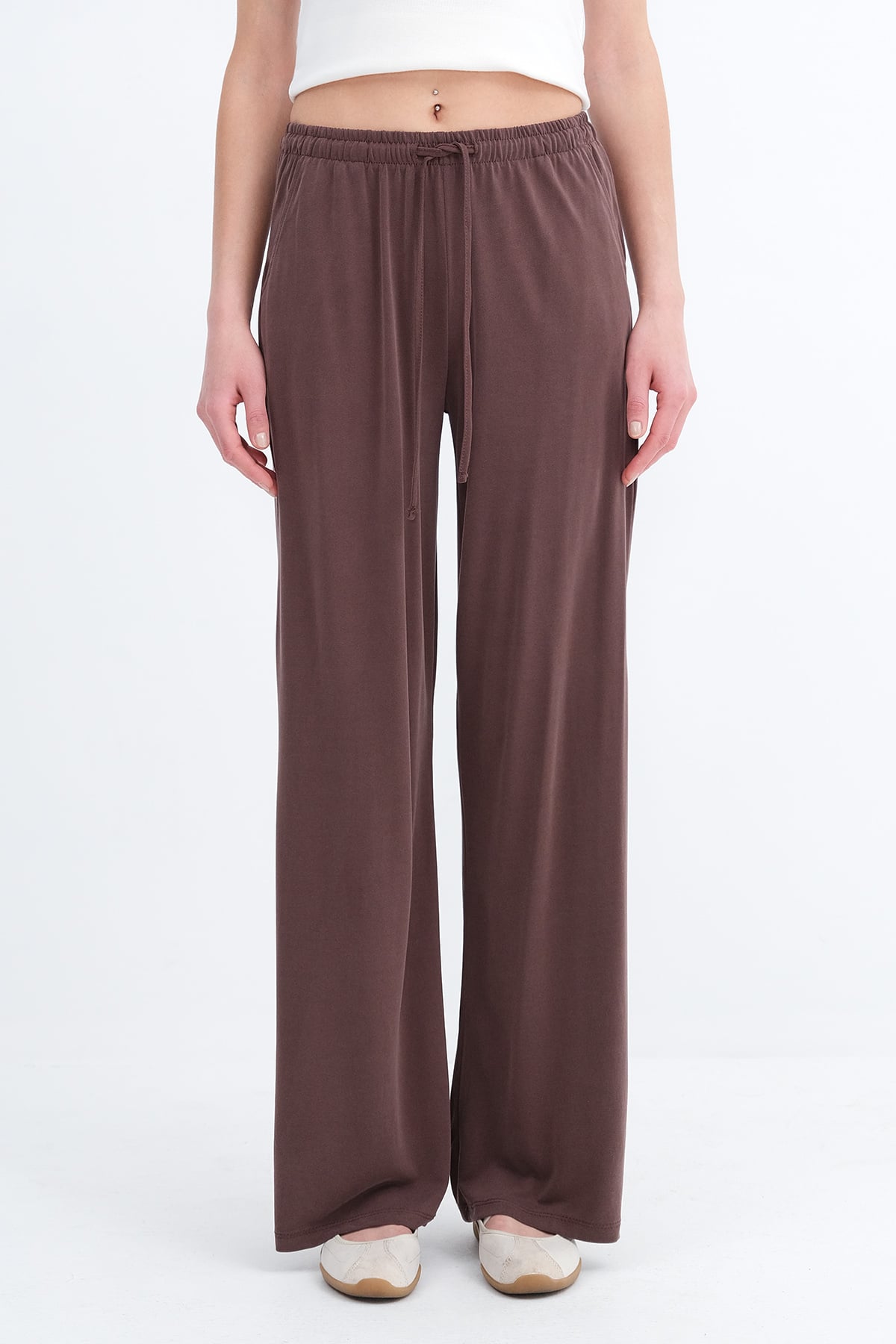 Brown_Modal-Wide-Leg-Pants-addax