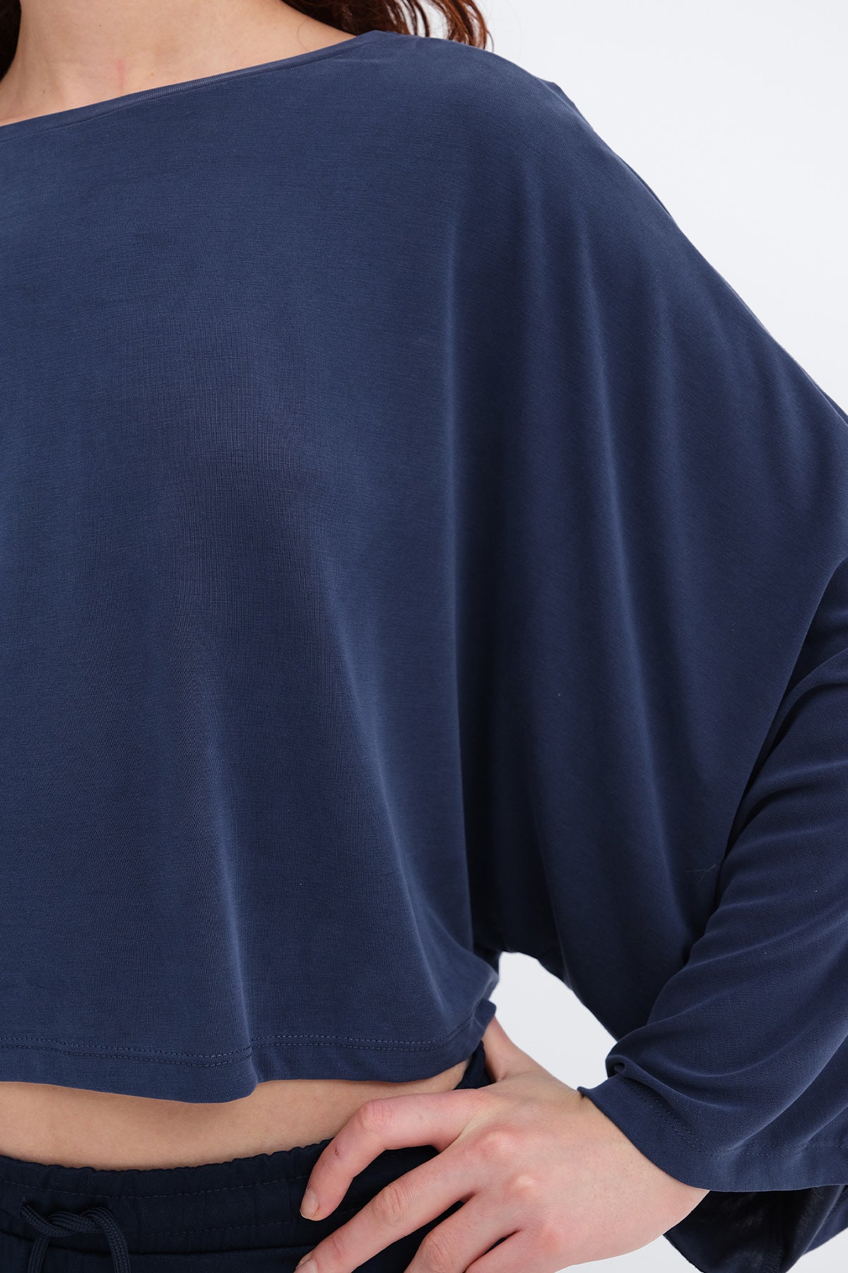 Night-Blue_Batwing-Sleeve-Modal-T-shirt-addax