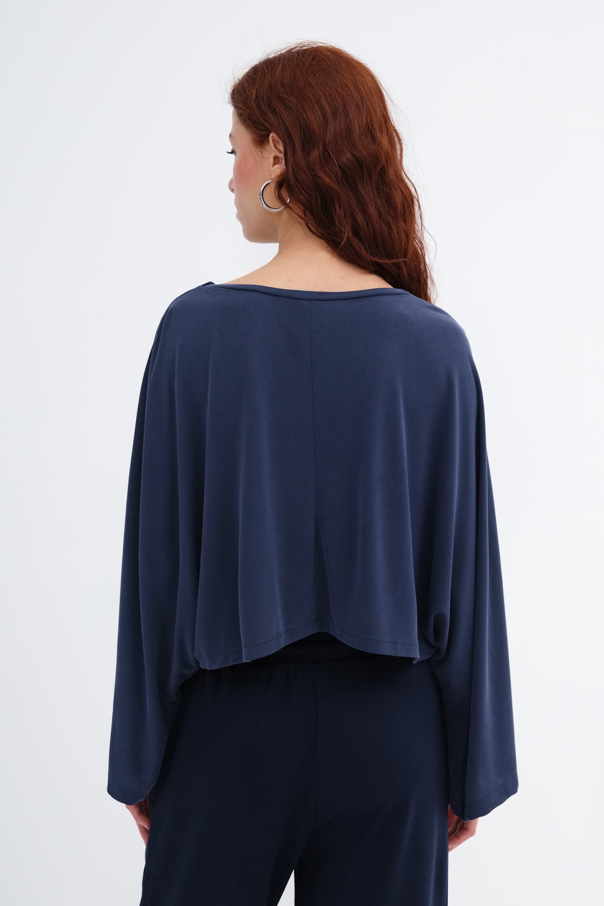 Night-Blue_Batwing-Sleeve-Modal-T-shirt-addax