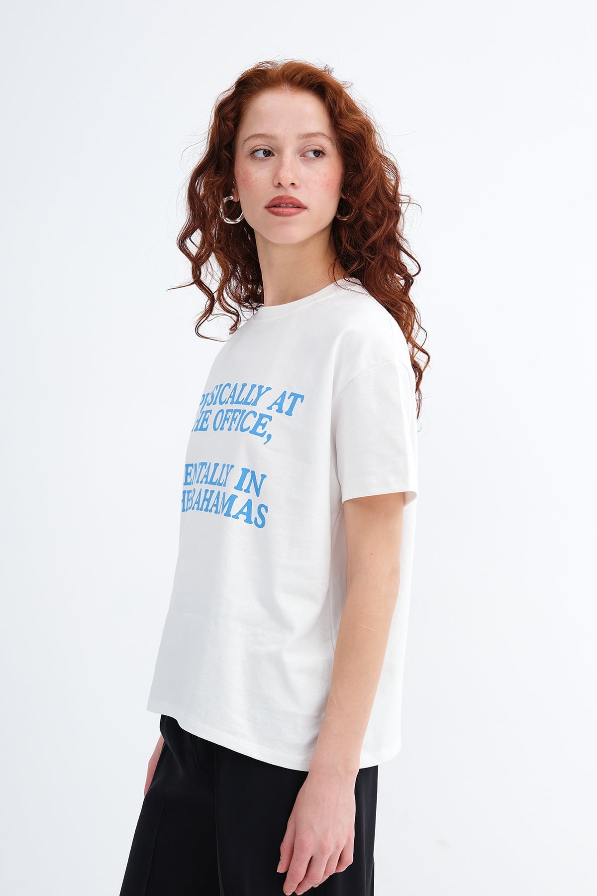 Ecru_Printed-Thick-T-Shirt-addax