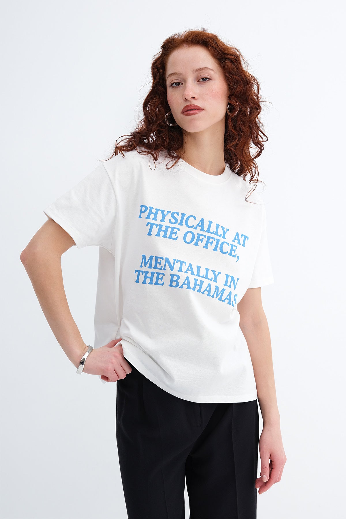 Ecru_Printed-Thick-T-Shirt-addax