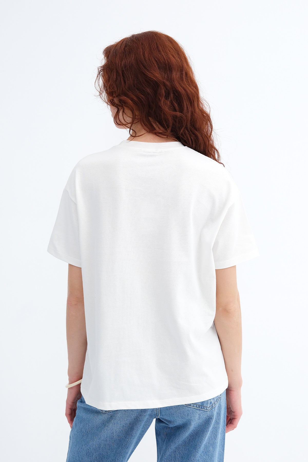 Ecru_Popcorn-Print-Thick-T-Shirt-addax