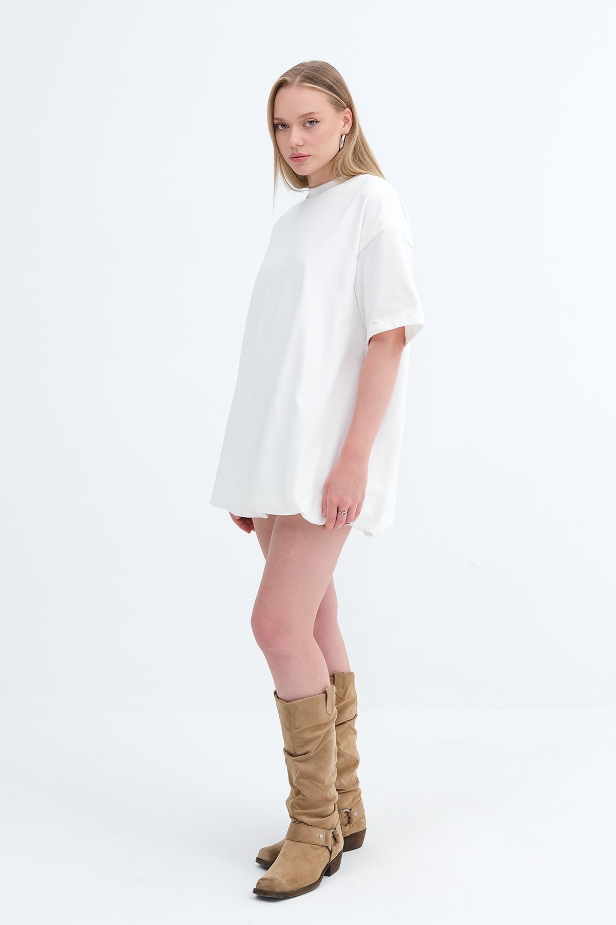 Ecru_Basic-Heavyweight-Mini-Dress-addax