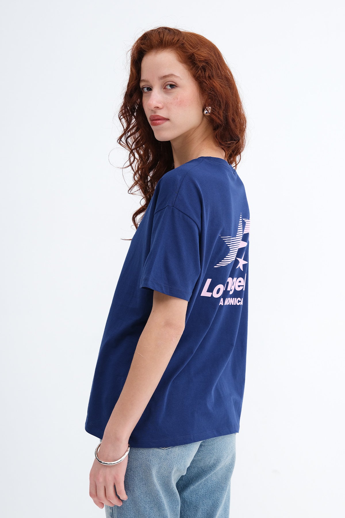 Royal-Blue_Los-Angeles-Printed-T-shirt-addax