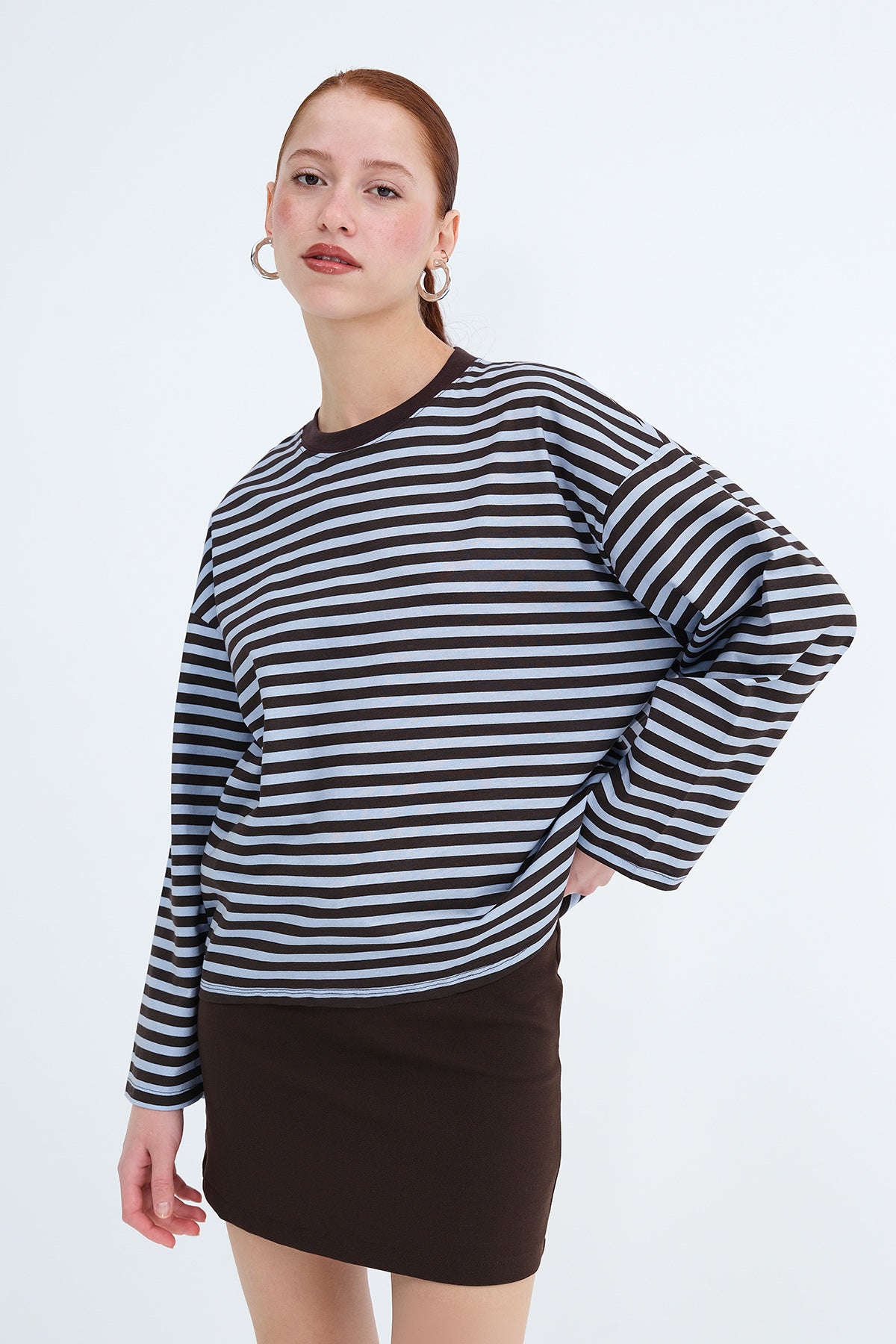 Blue-Brown_Striped-Long-Sleeve-T-shirt-addax