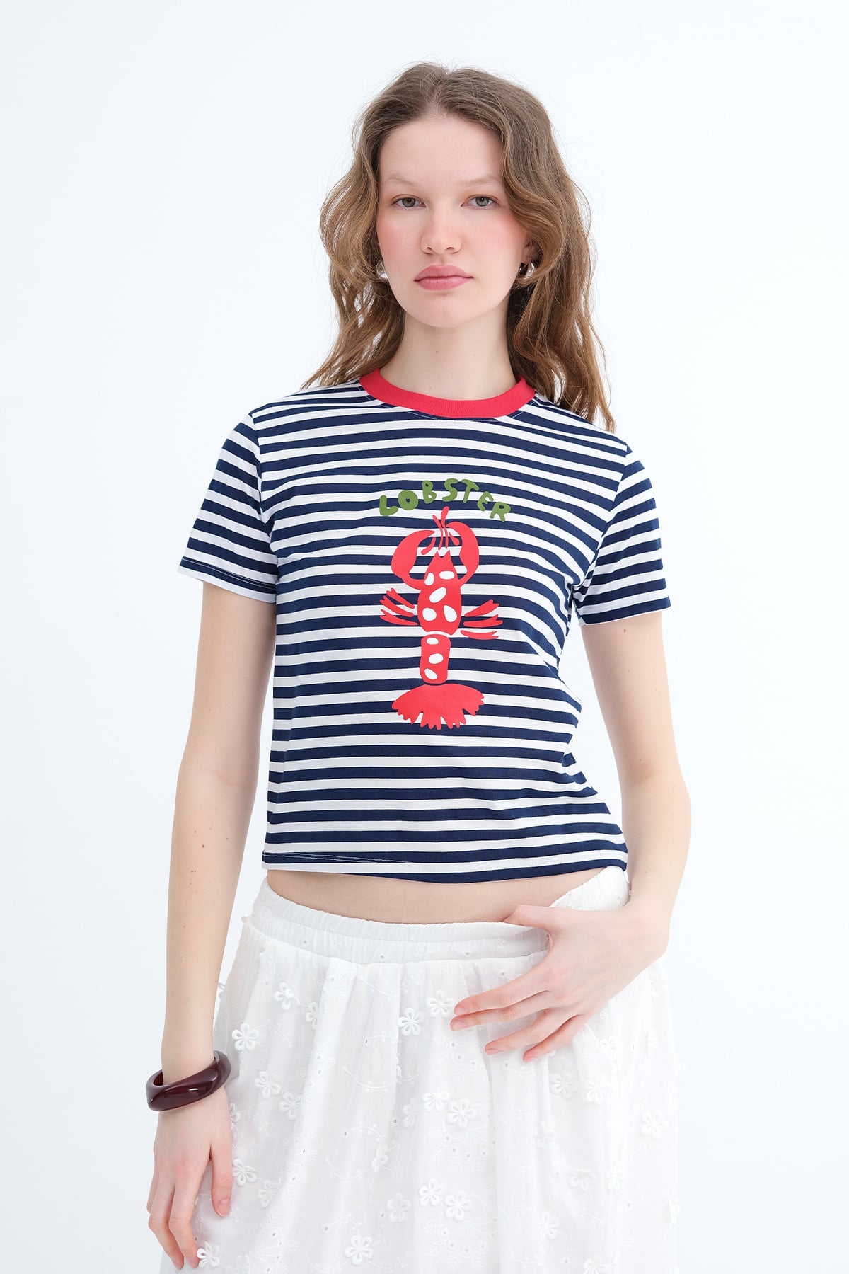 Navy-blue_Striped-Printed-T-shirt-addax