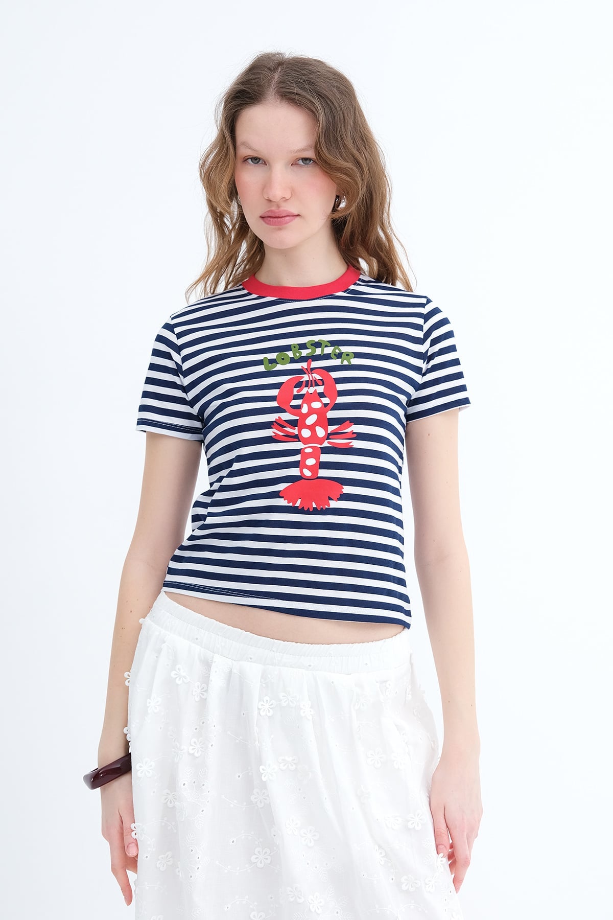 Navy-blue_Striped-Printed-T-shirt-addax
